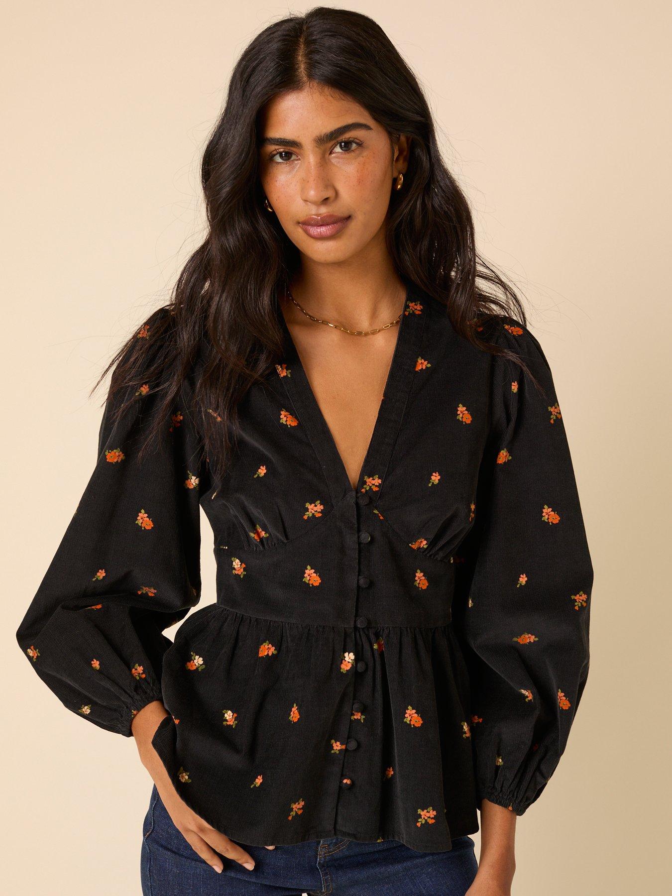 Nobodys Child Starlight Long Sleeve Top - Black