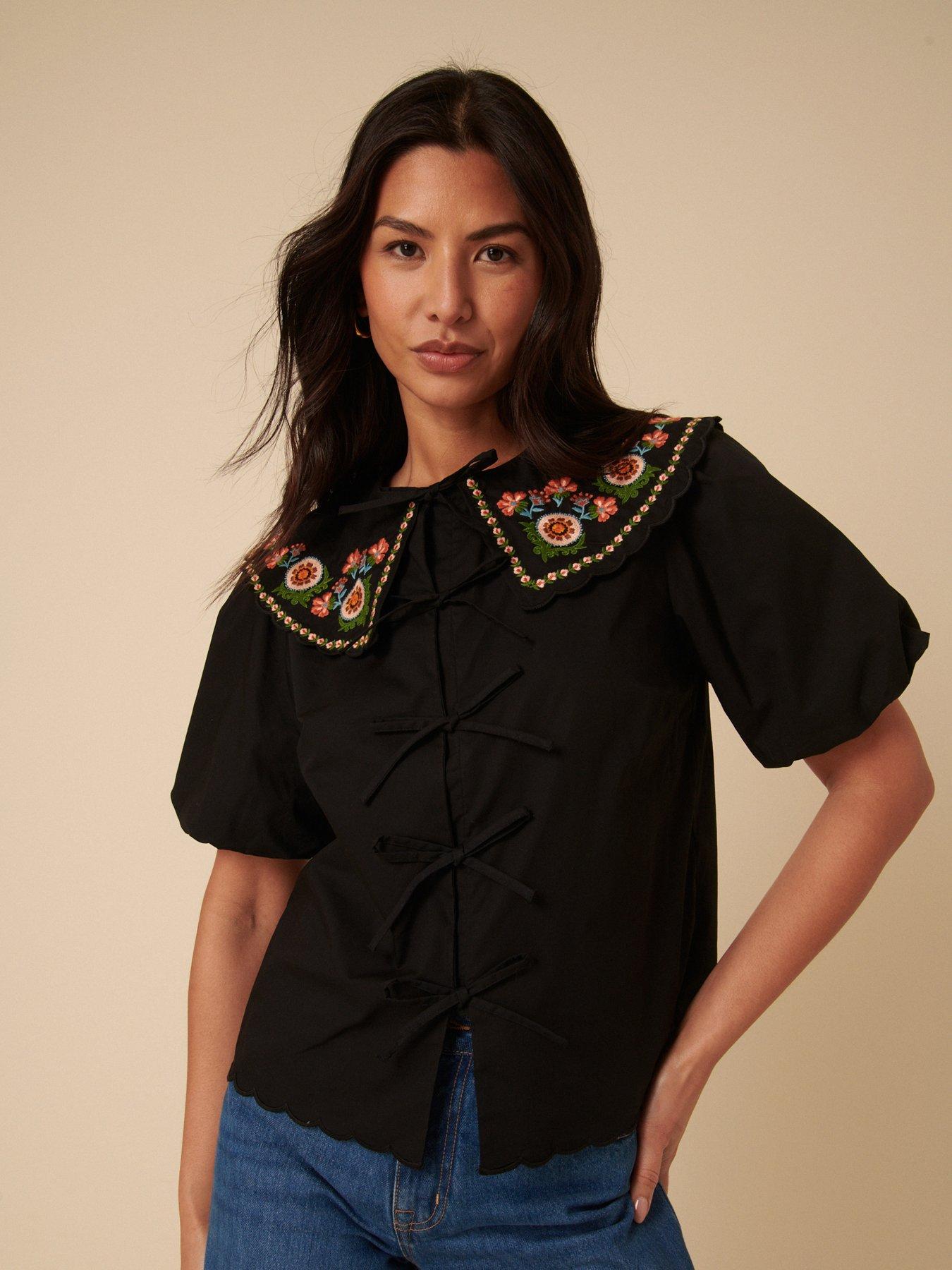 nobodys-child-joplin-blouse-blackstillFront