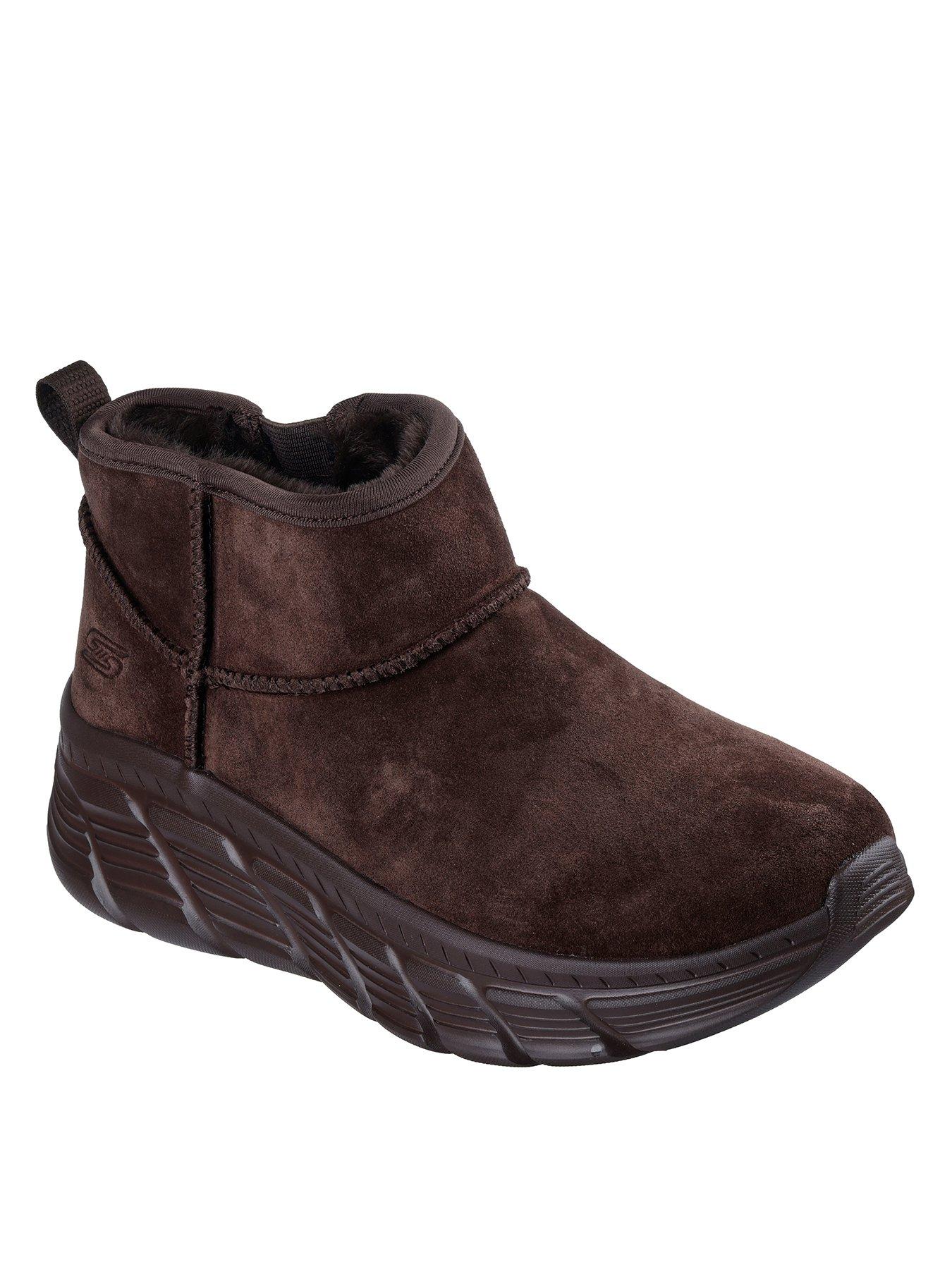 Image 2 of 2 of Skechers Bobs B Flex Hi Mini Casual Suede Bootie - Brown