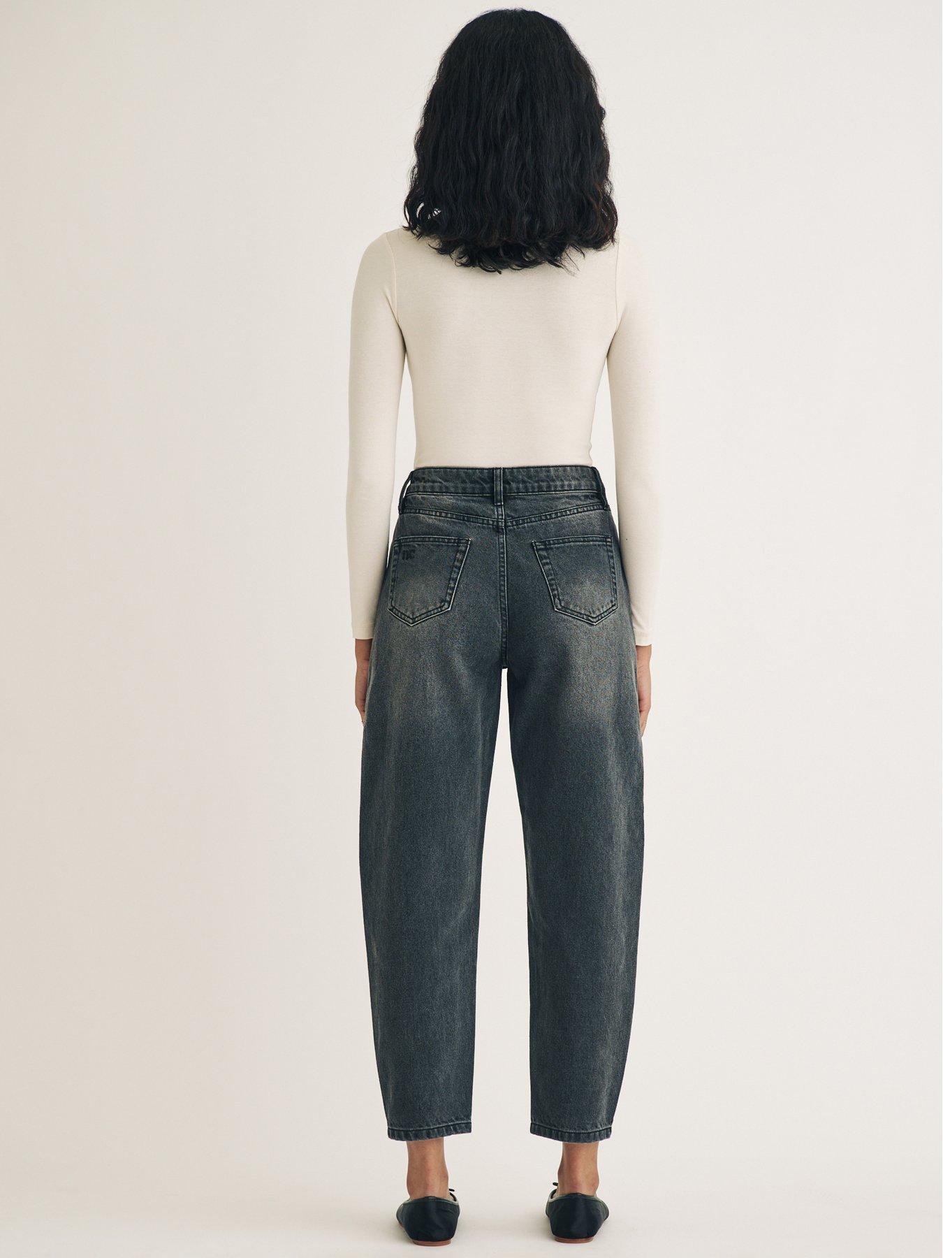 nobodys-child-barrel-leg-jeans-blackstillFront