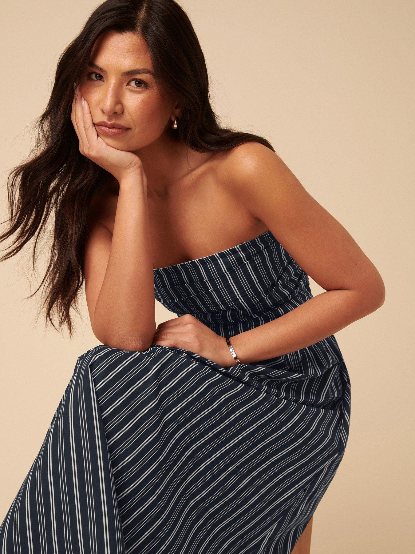 nobodys-child-felicity-midi-dress-stripe-blueback