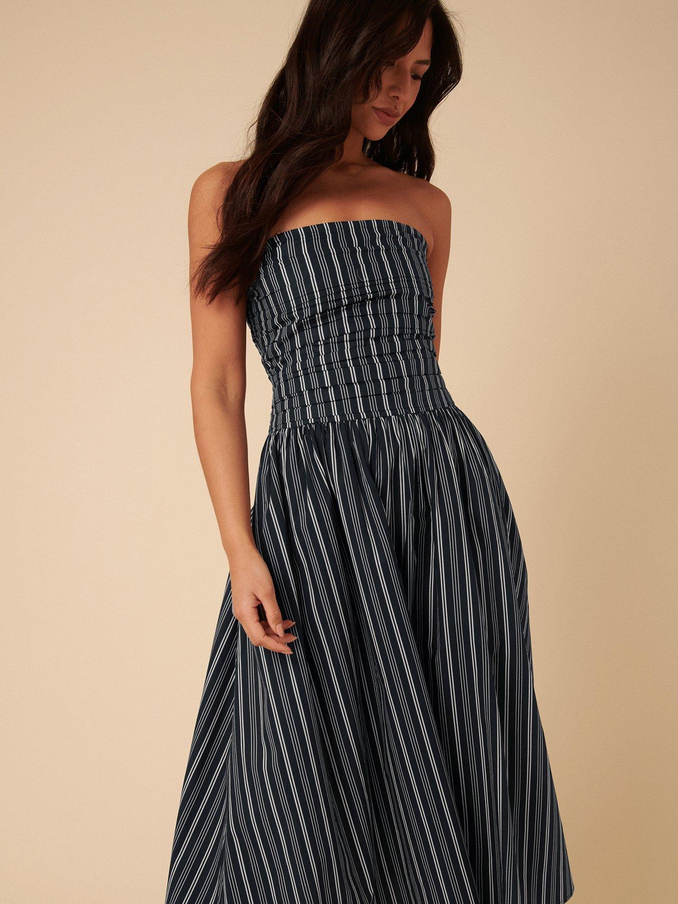 nobodys-child-felicity-midi-dress-stripe-bluedetail