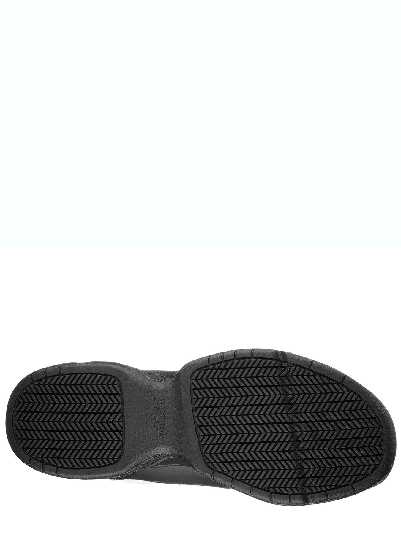 Image 4 of 5 of Skechers Dighton Bricelyn Slip Resistant Lace Up Trainer- Black