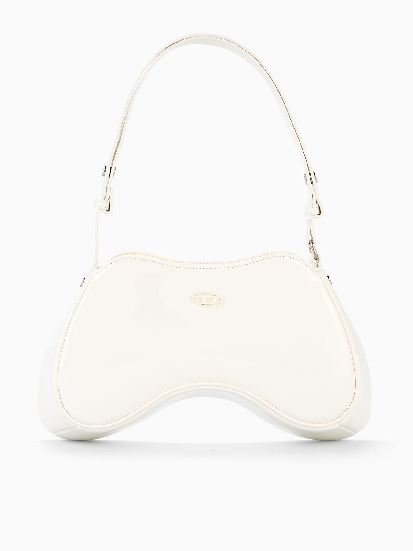 Diesel Play Shoulder Bag - White