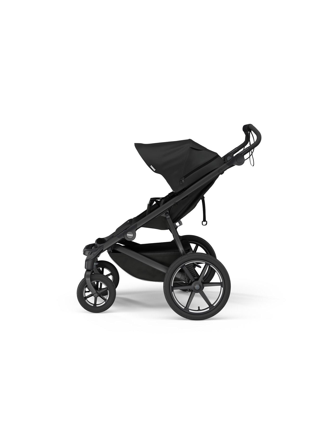 Image 2 of 7 of THULE Urban Glide 4-wheel All Terrain &amp; Jogging Pushchair - Black