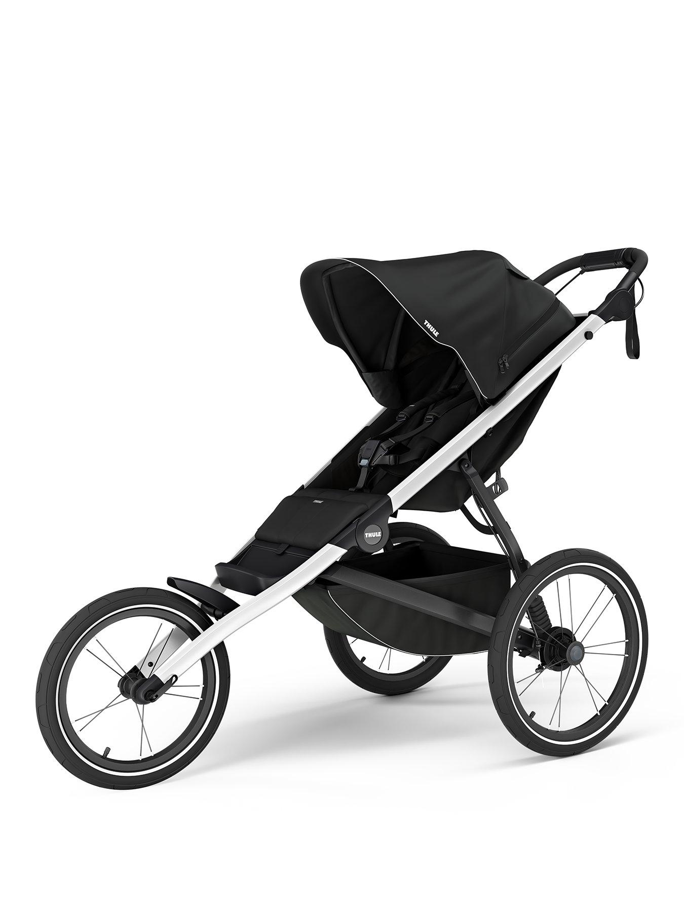 THULE Glide 3 All Terrain  &  Jogging Pushchair - Black