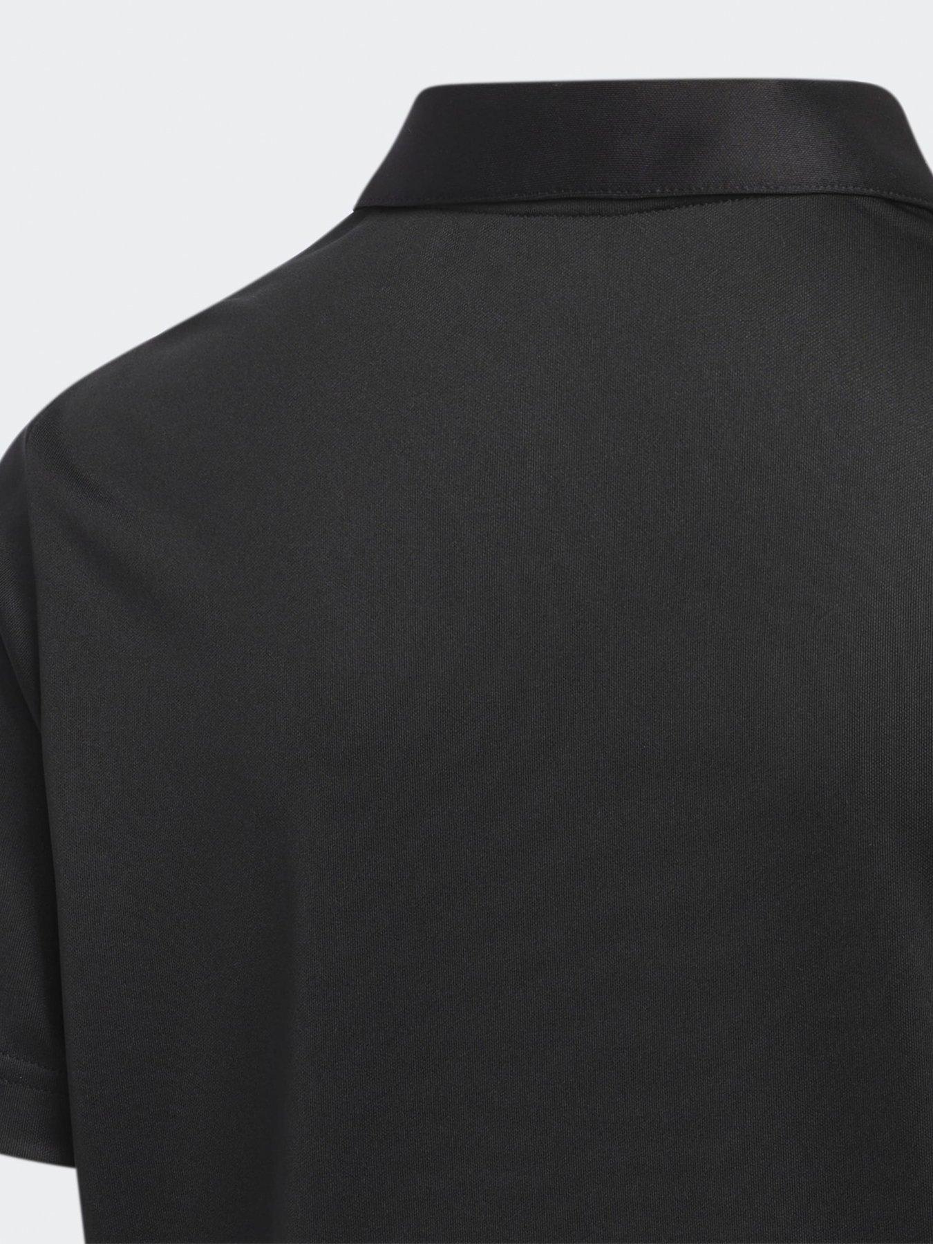 Image 5 of 5 of adidas Boys Golf Performance Polo Top - Black