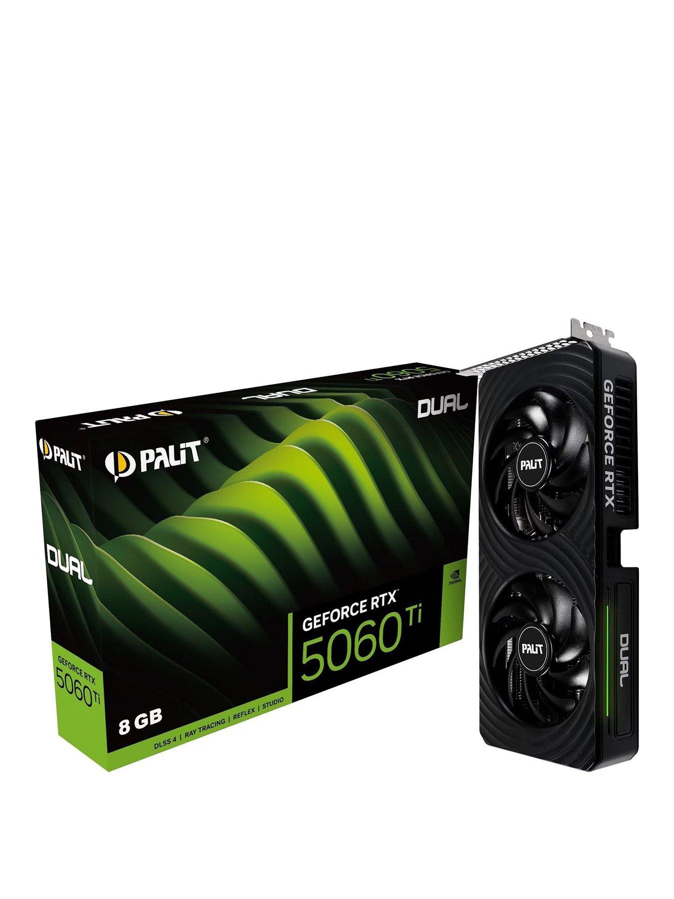Image 1 of 7 of Palit Dual OC - RTX 5060 Ti - 8gb - Graphics Card