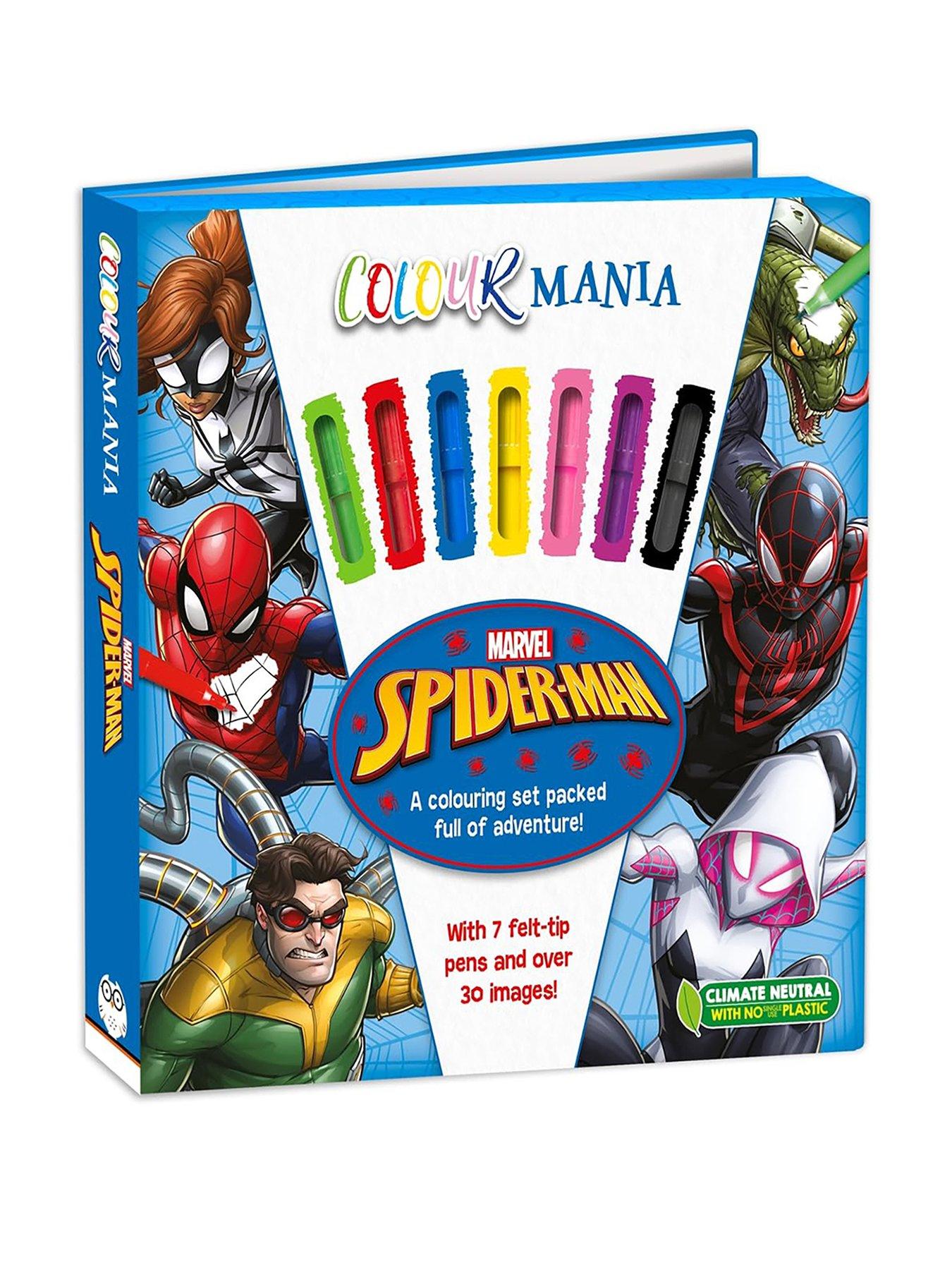 Image of Spiderman Marvel Spider Man Colourmania Book