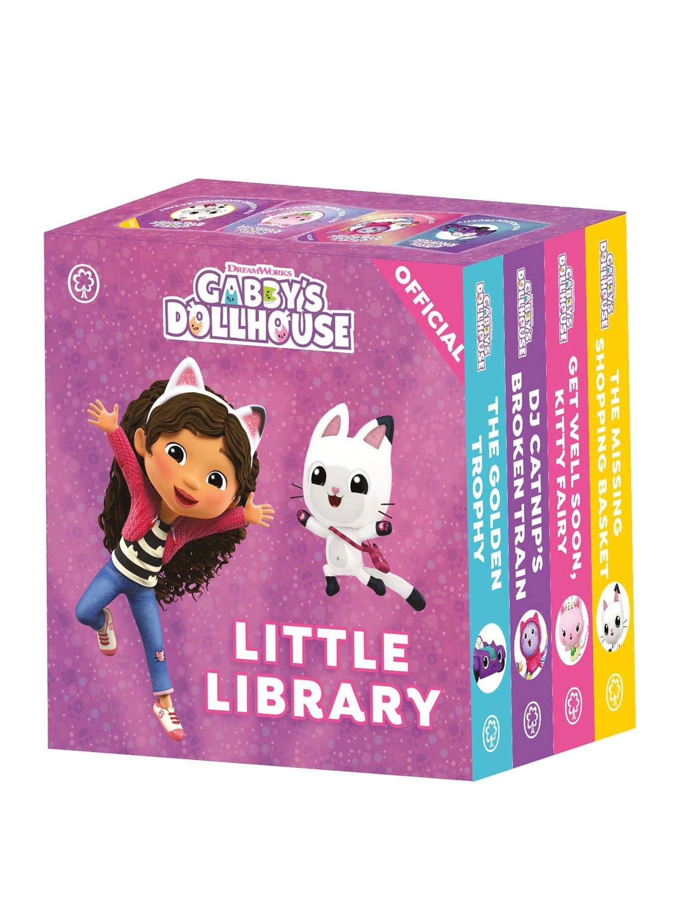 Image 1 of 5 of Gabby's Dollhouse Little Library 4 Book Set