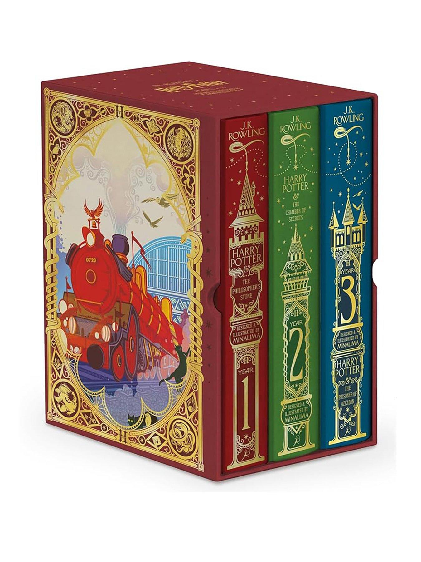 undefined Harry Potter 1 to 3 Book Boxset - MinaLima Edition