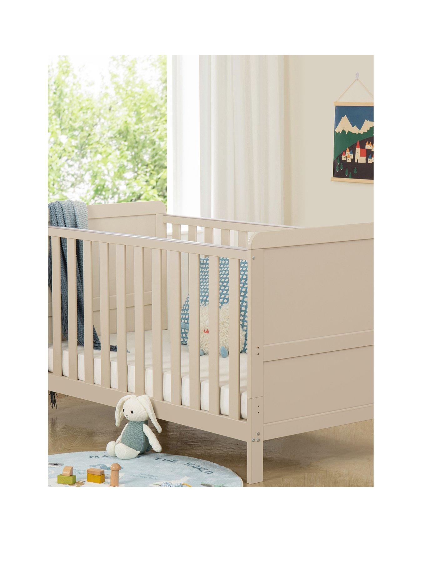 undefined Caro Urban Cot Bed - Cashmere