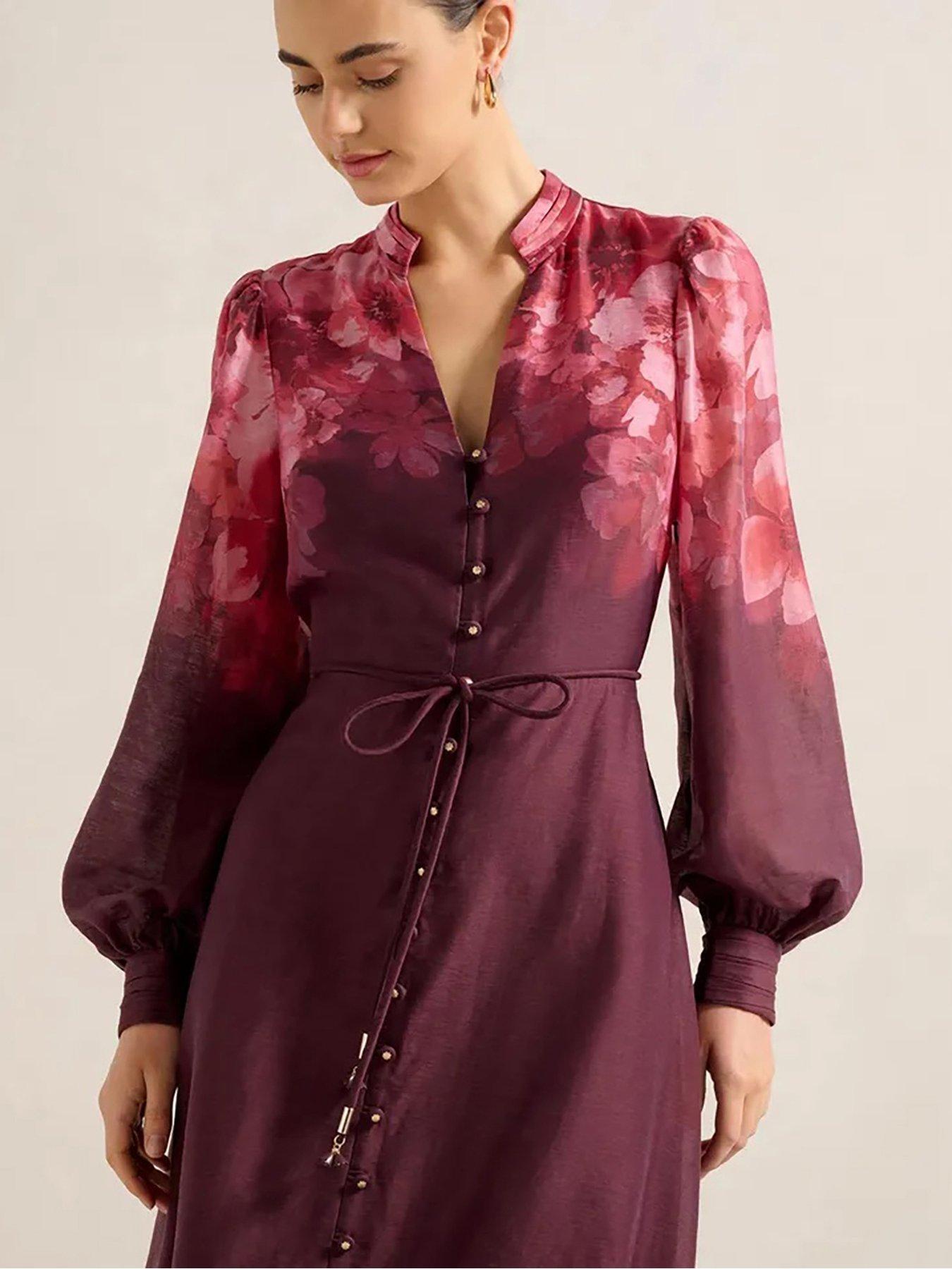 chinese dress ladies Forever 21 Bodycon Long-Sleeve Dress Brown Small at Amazon Women's Clothing  store
