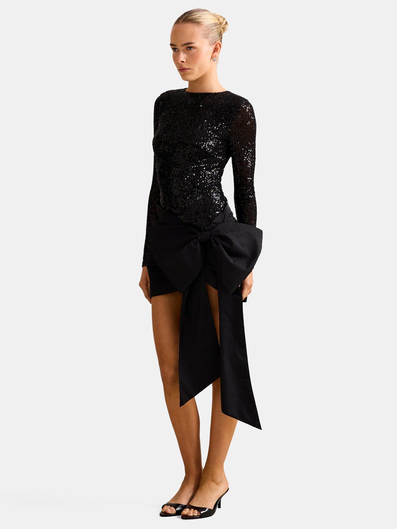 forever-new-dolly-sequin-bow-mini-dress-black