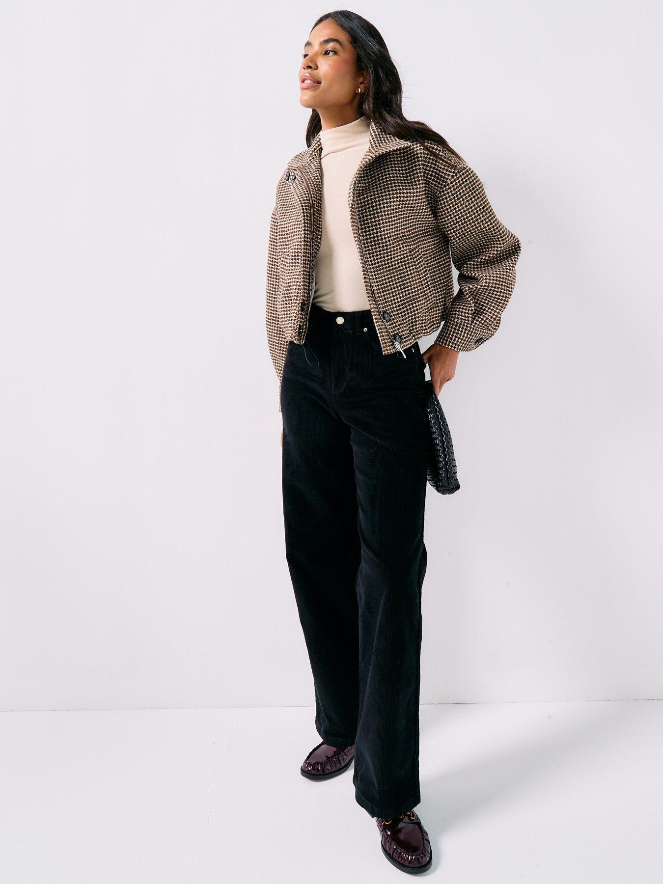 forever-new-kaia-check-crop-jacket-browndetail