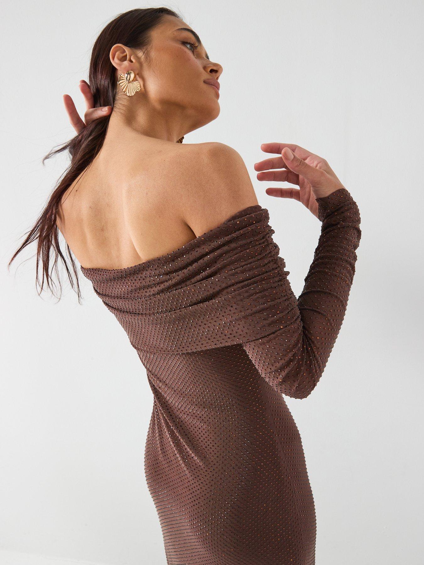 forever-new-effie-bardot-heatseal-maxi-browndetail