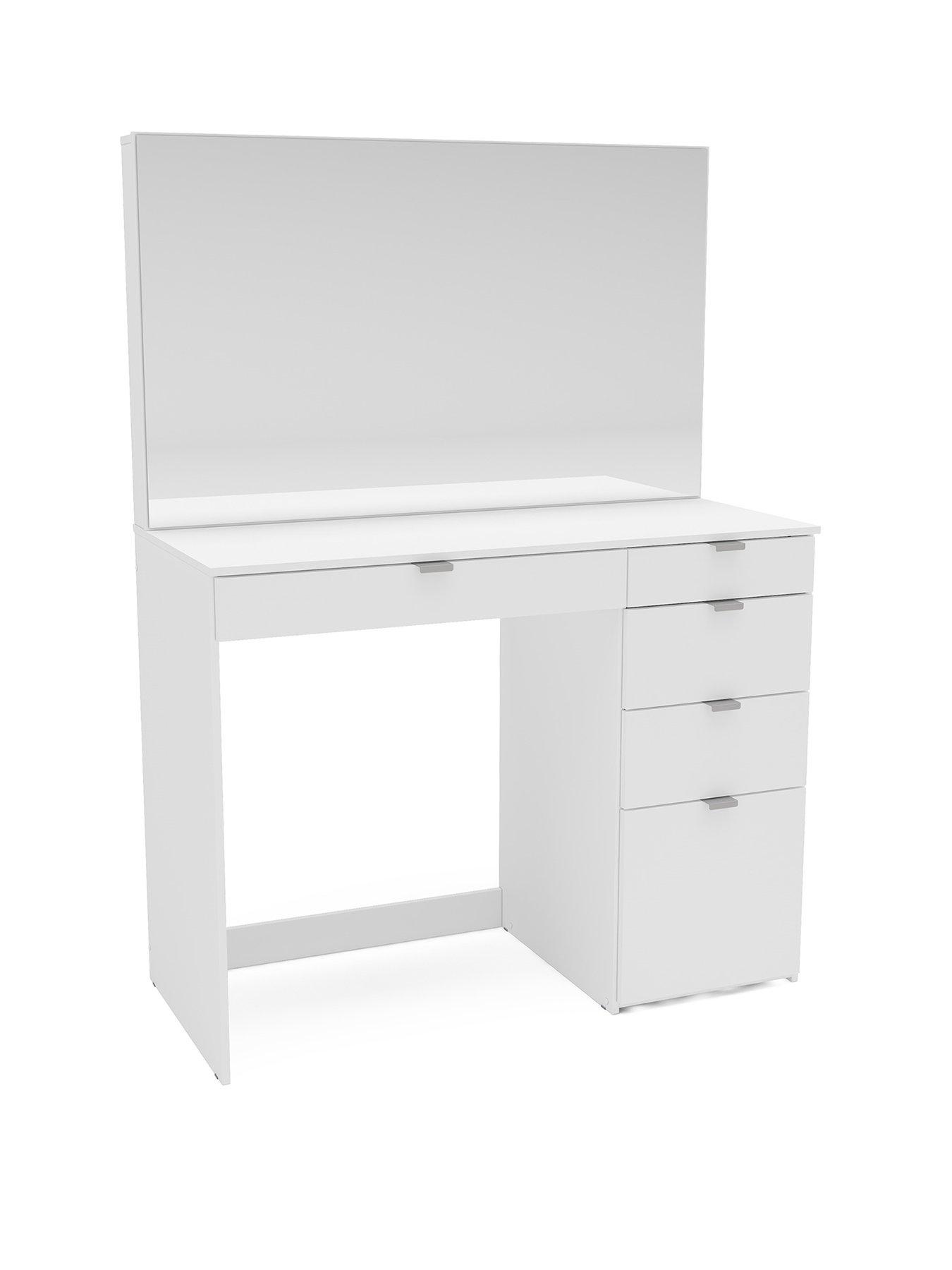 birlea-ava-5-drawer-dressing-table-whitestillFront