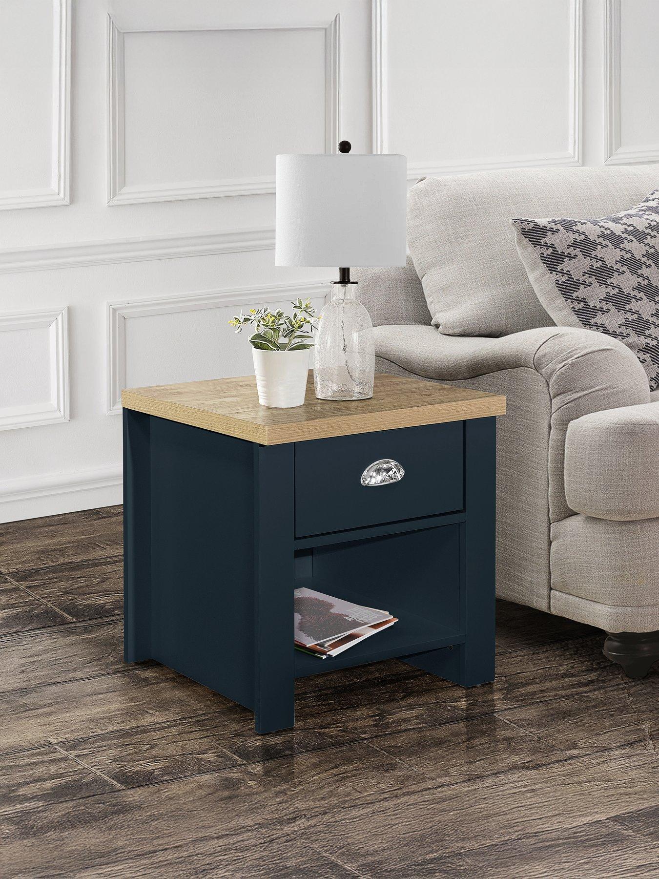 undefined Highgate 1 Drawer Side Table