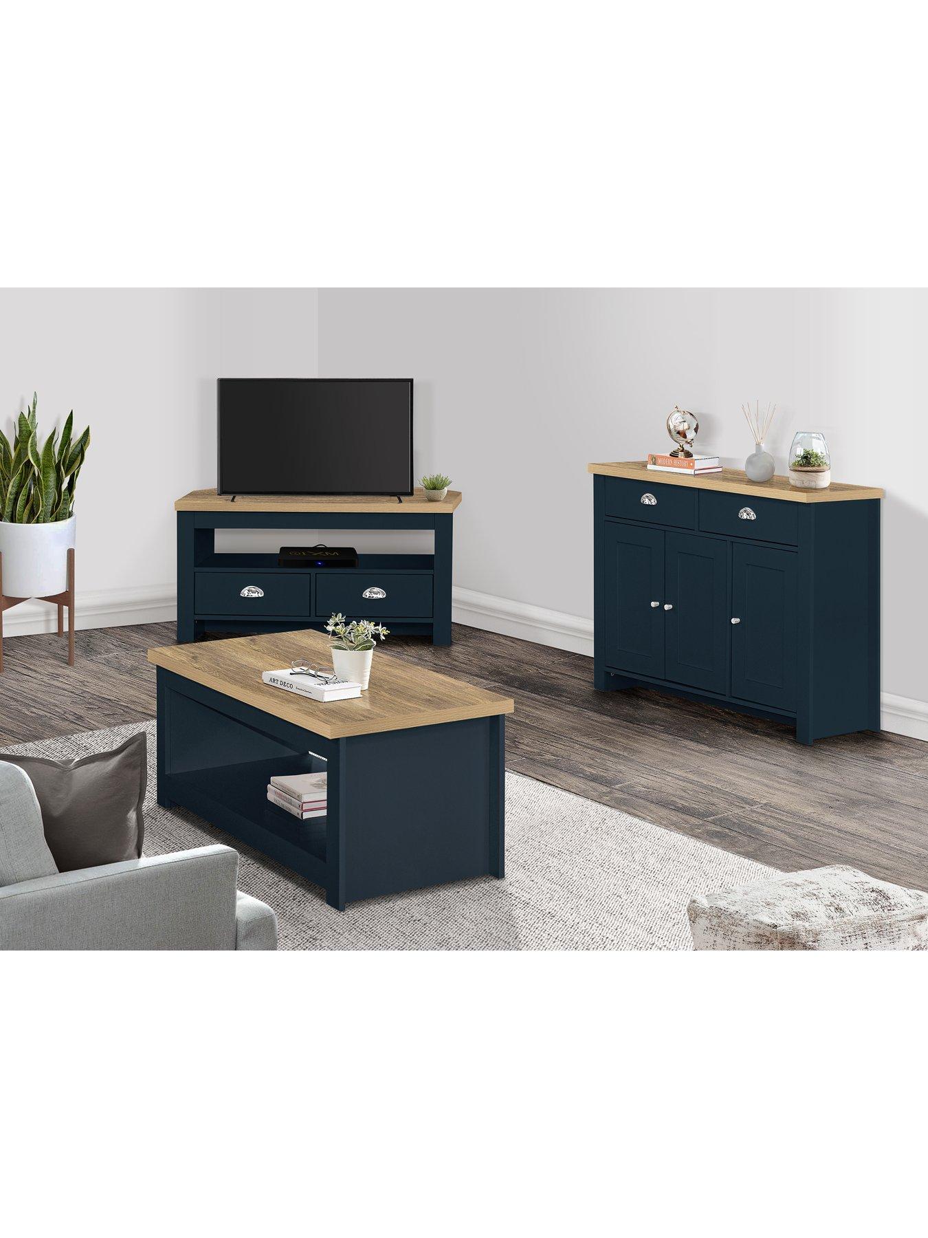 Image 6 of 7 of Birlea Highgate 3 Door 2 Drawer Sideboard