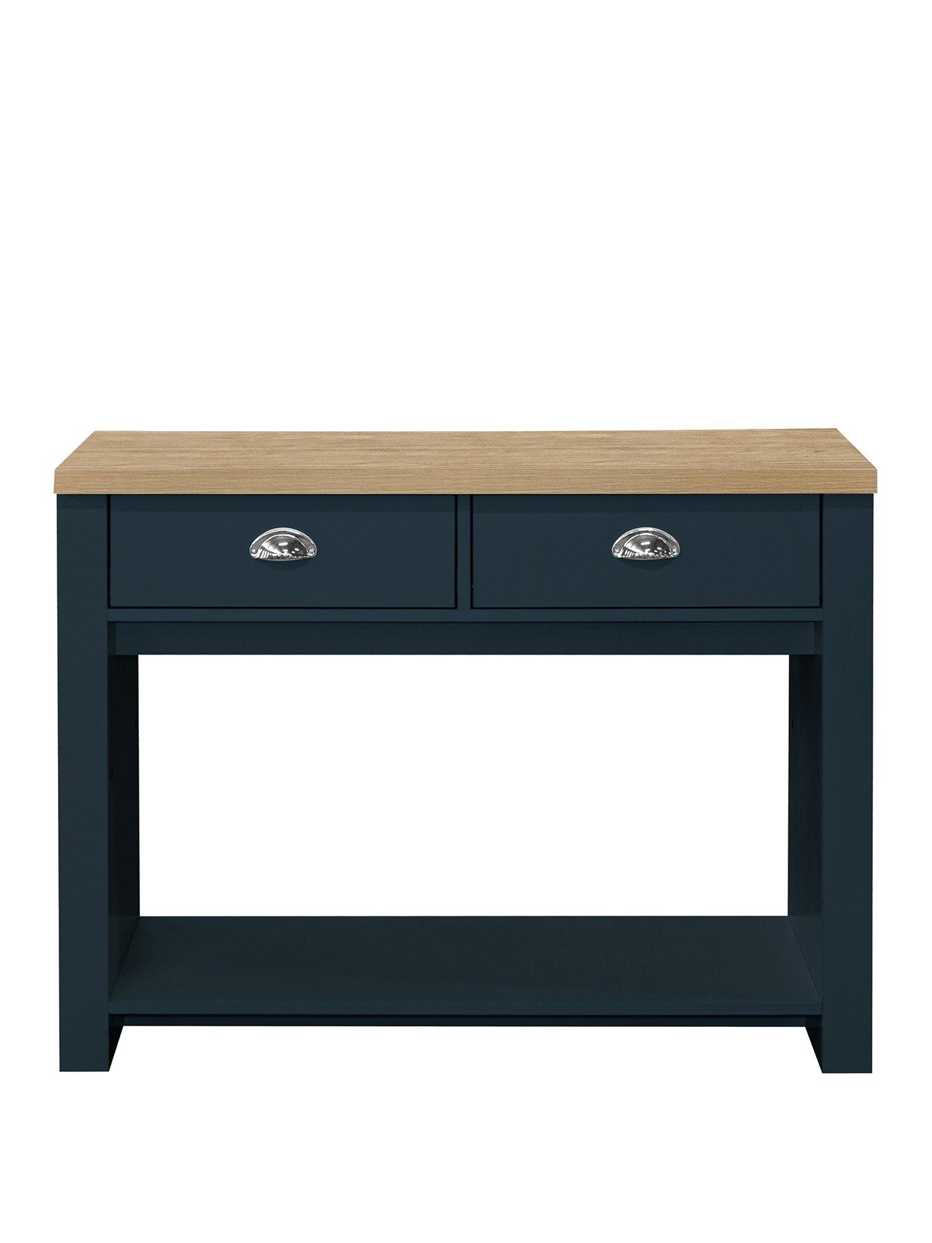 birlea-highgate-2-drawer-console-tablestillFront