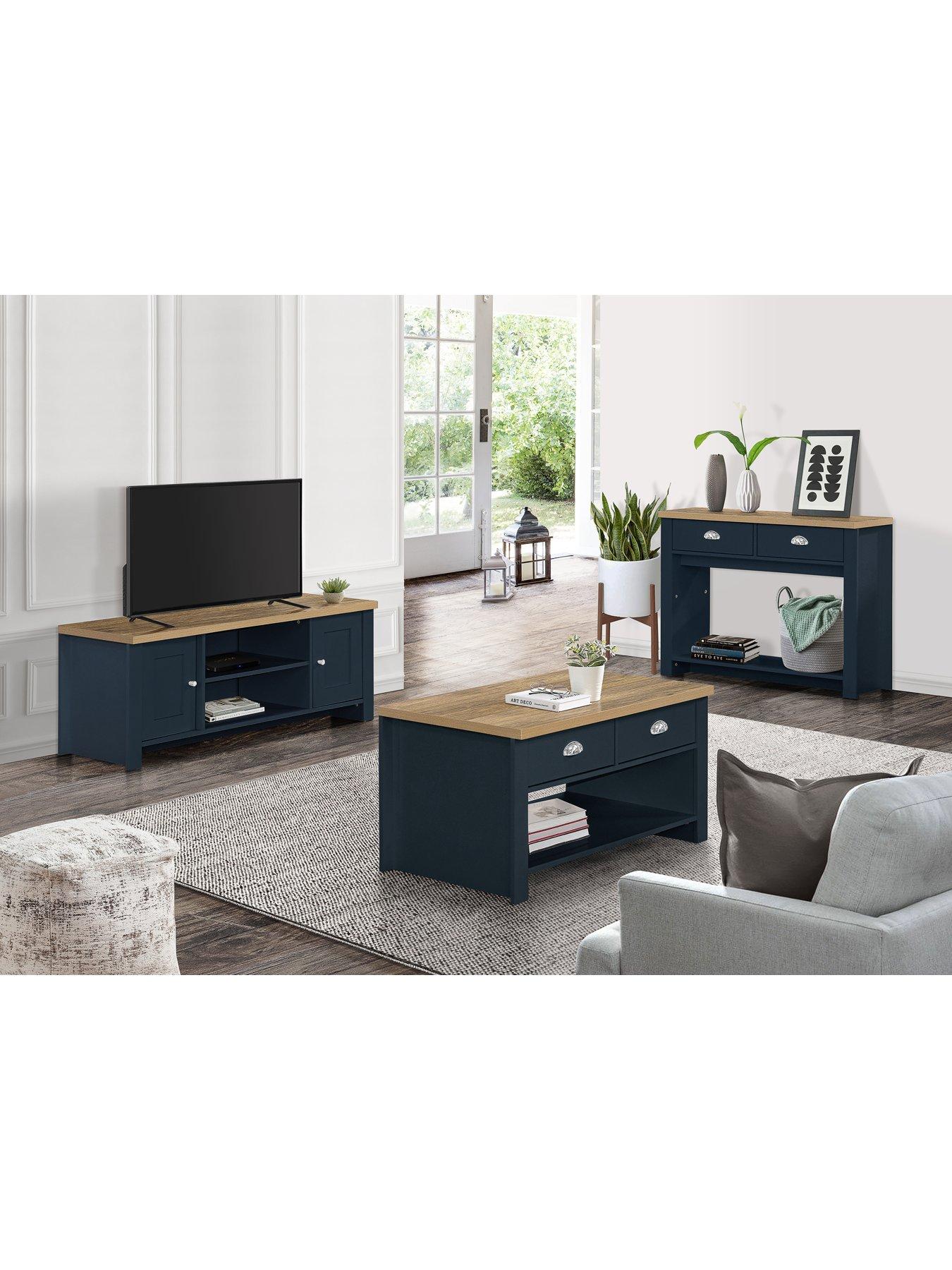 birlea-highgate-2-drawer-console-tabledetail