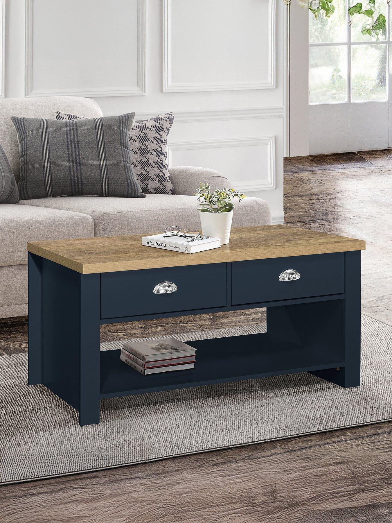 undefined Highgate 2 Drawer Coffee Table
