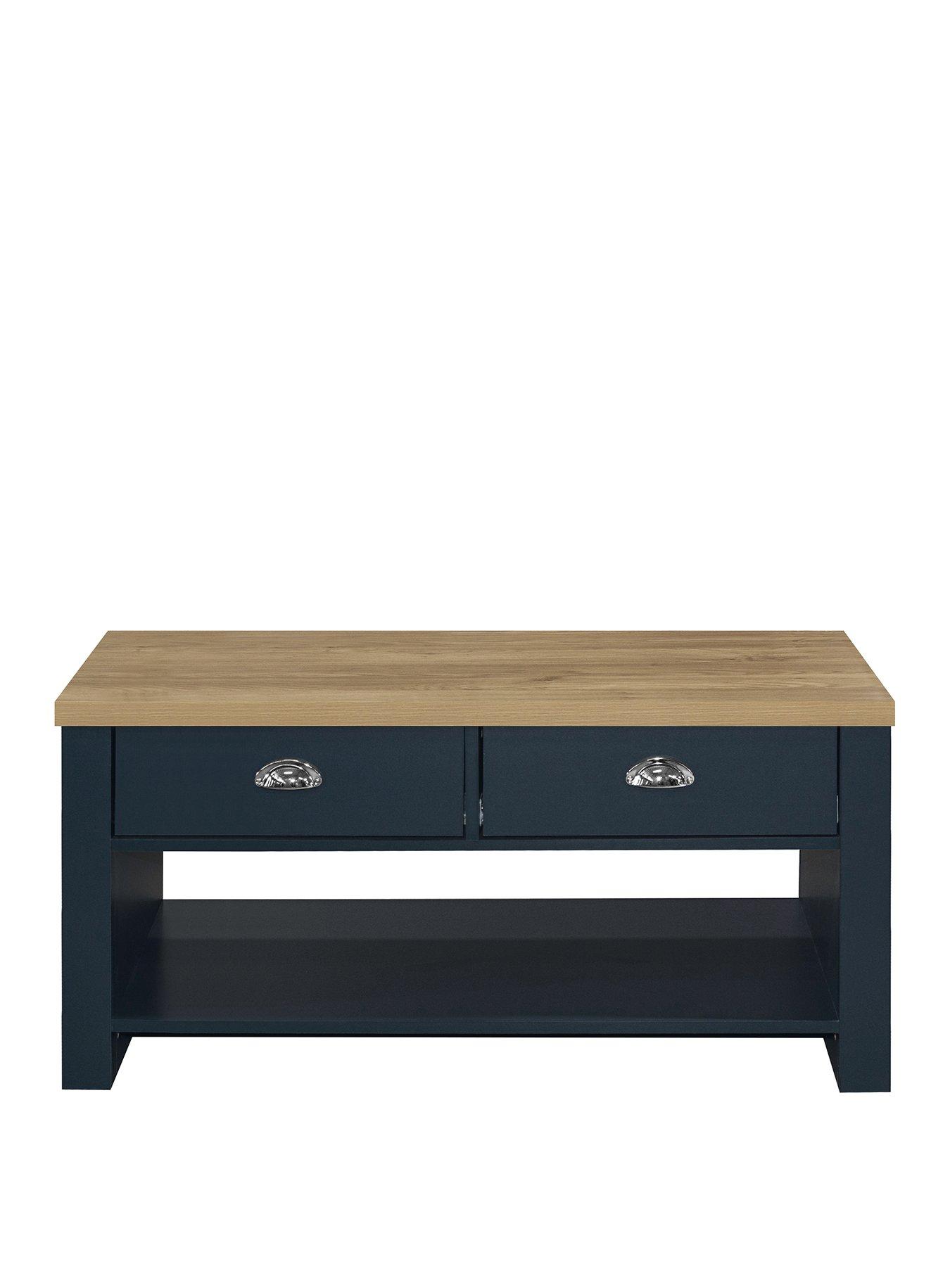 Image 2 of 6 of Birlea Highgate 2 Drawer Coffee Table