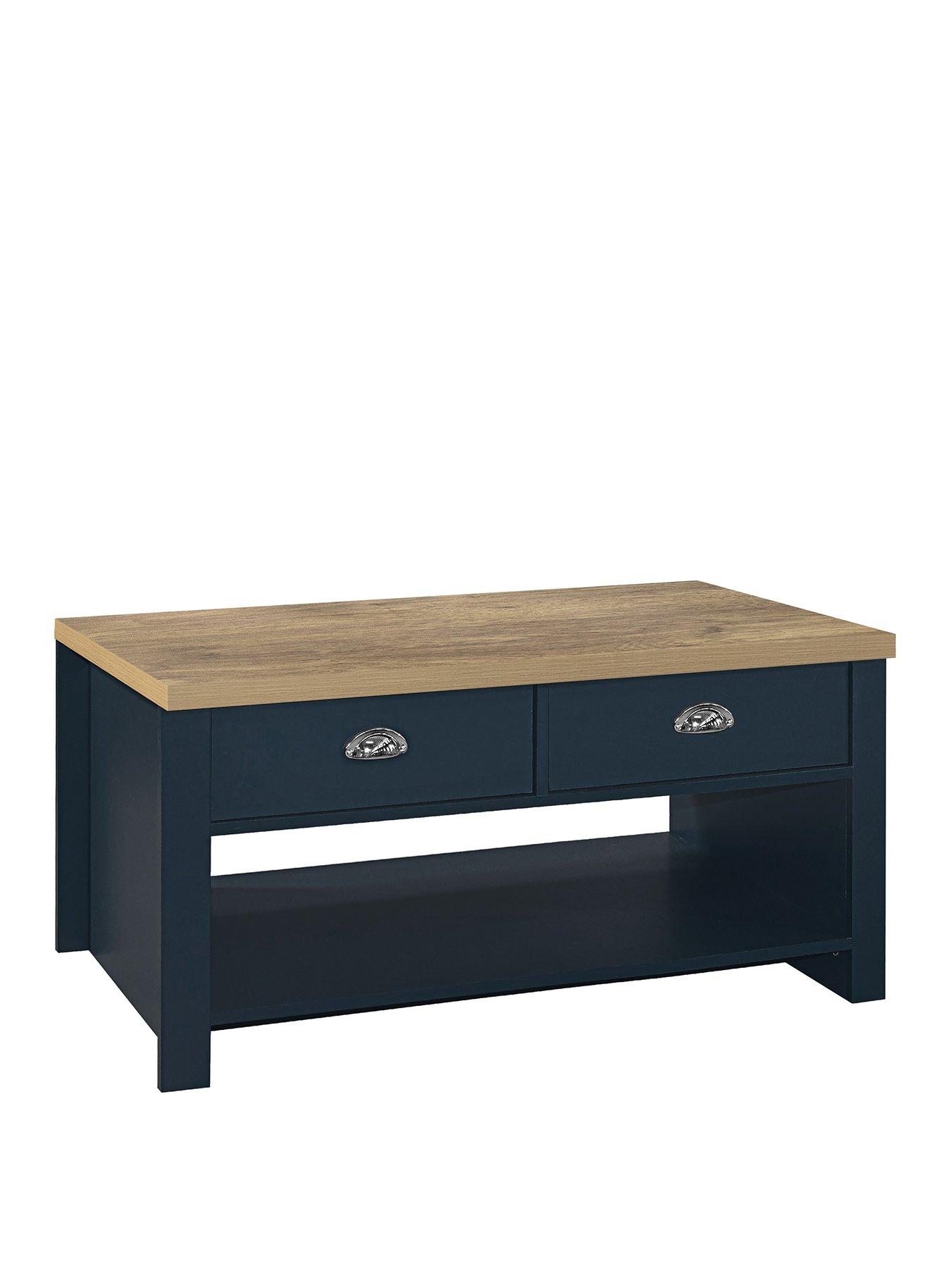 Image 3 of 6 of Birlea Highgate 2 Drawer Coffee Table