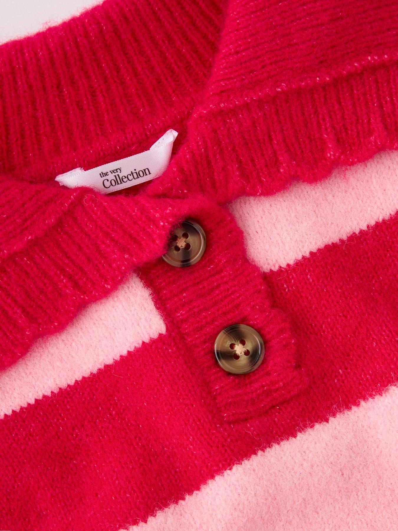 the-very-collection-girls-henley-stripe-knit-pinkoutfit
