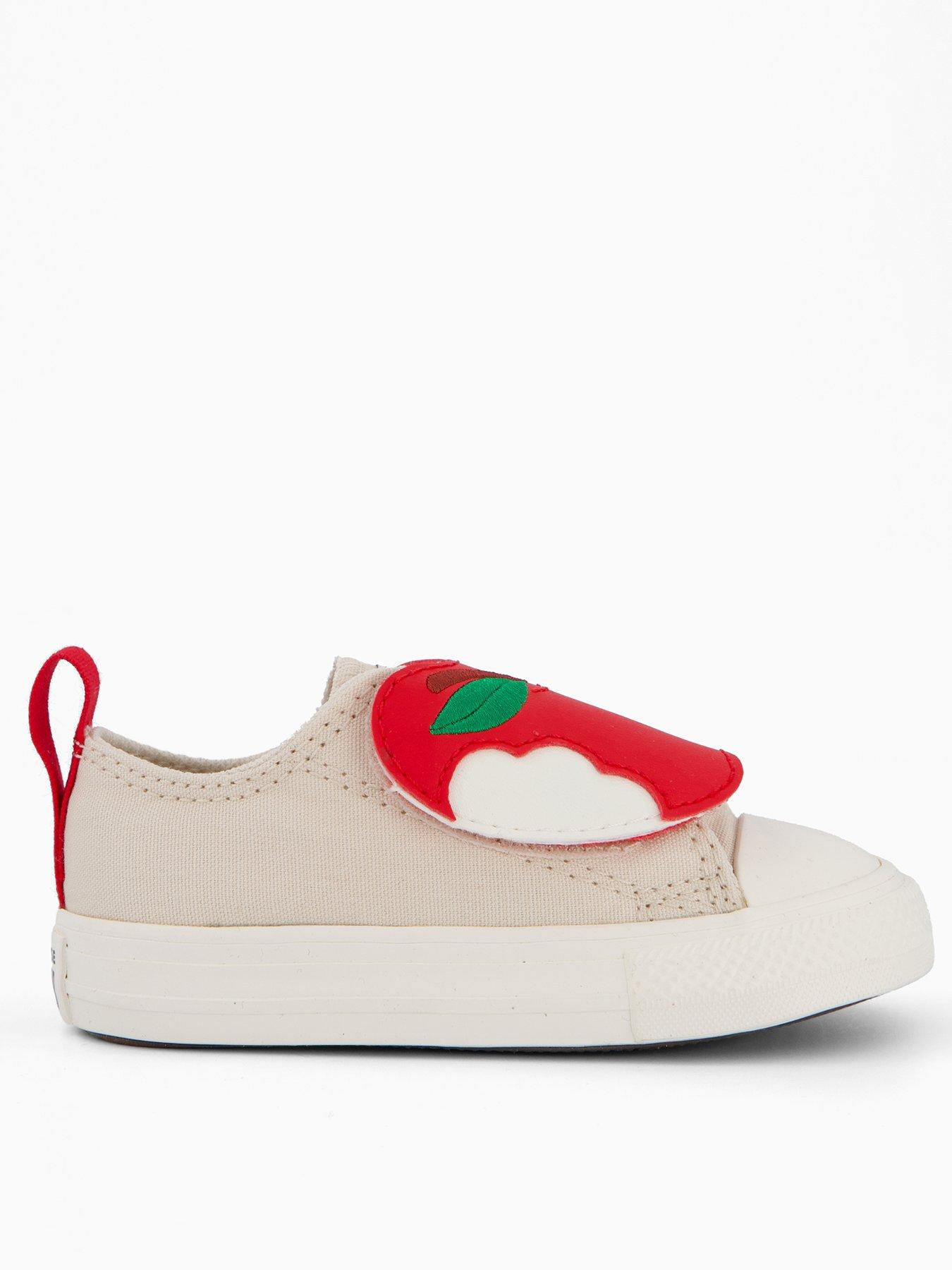 Converse Infants Chuck Taylor All Star One Strap Ox - White