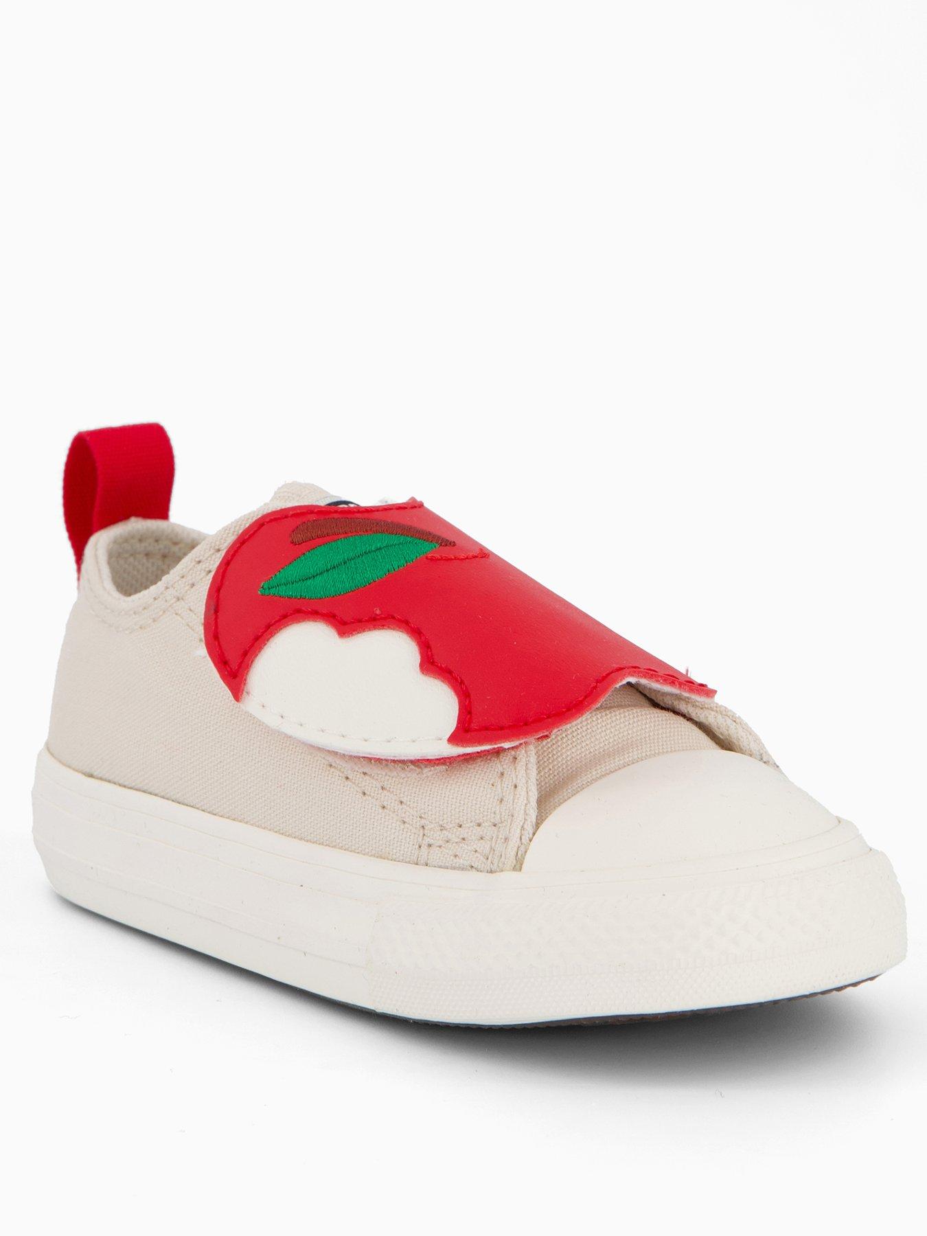 converse-infants-chuck-taylor-all-star-one-strap-ox-whitestillFront