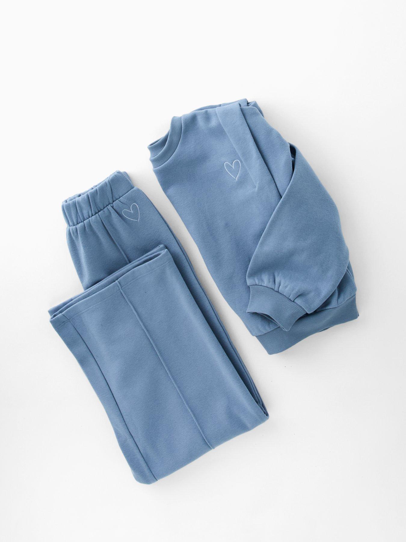 the-very-collection-girls-pleat-sweat-set-blueoutfit