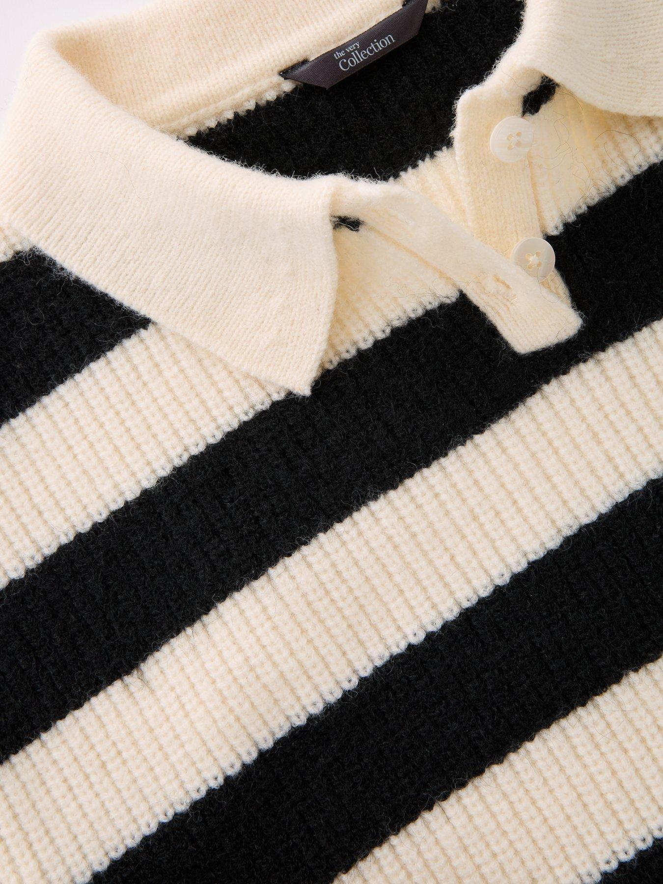 the-very-collection-girls-striped-knit-jumper-whitedetail