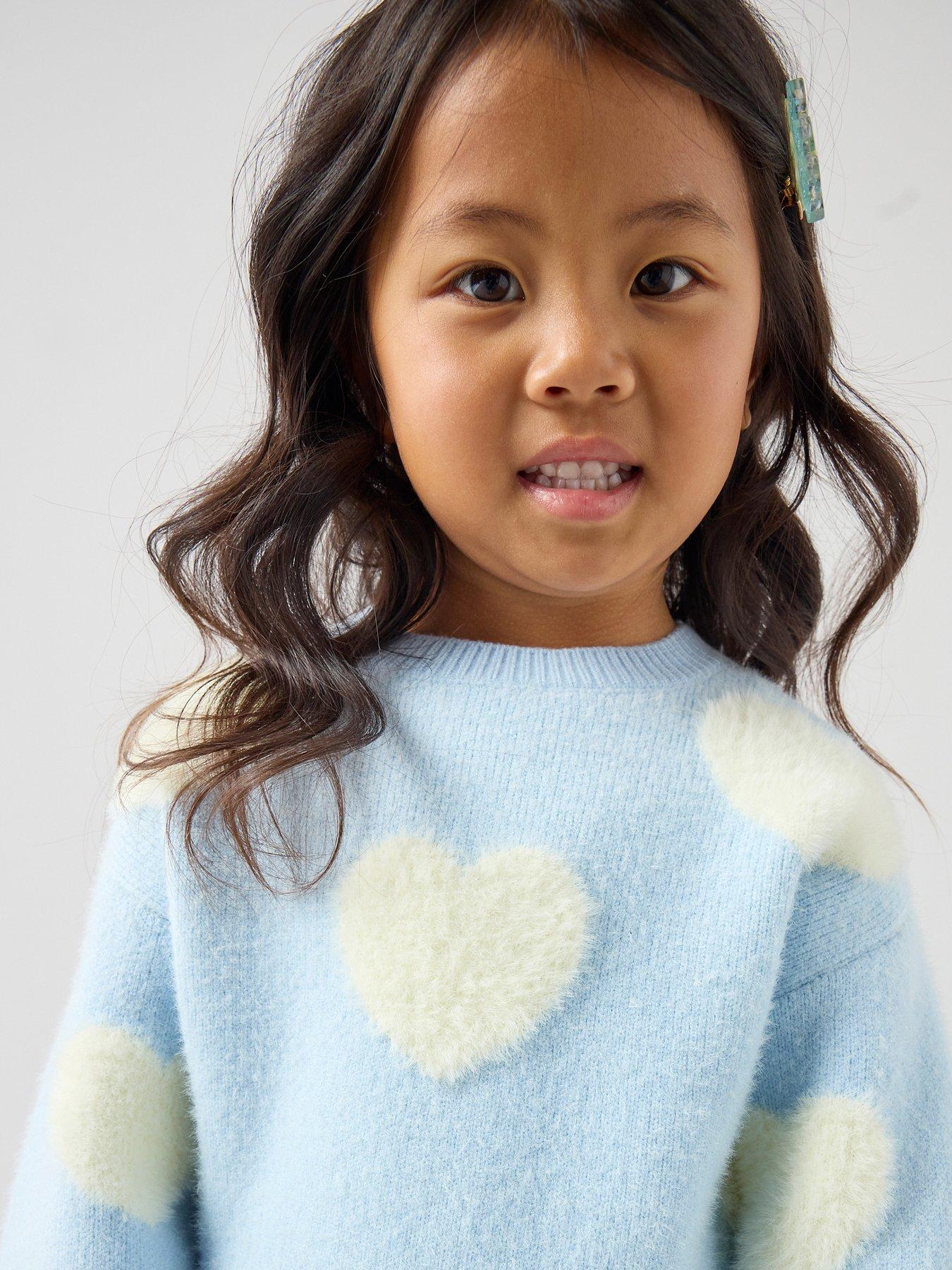 the-very-collection-girls-heart-print-jumper-with-3d-heart-detail-blueoutfit