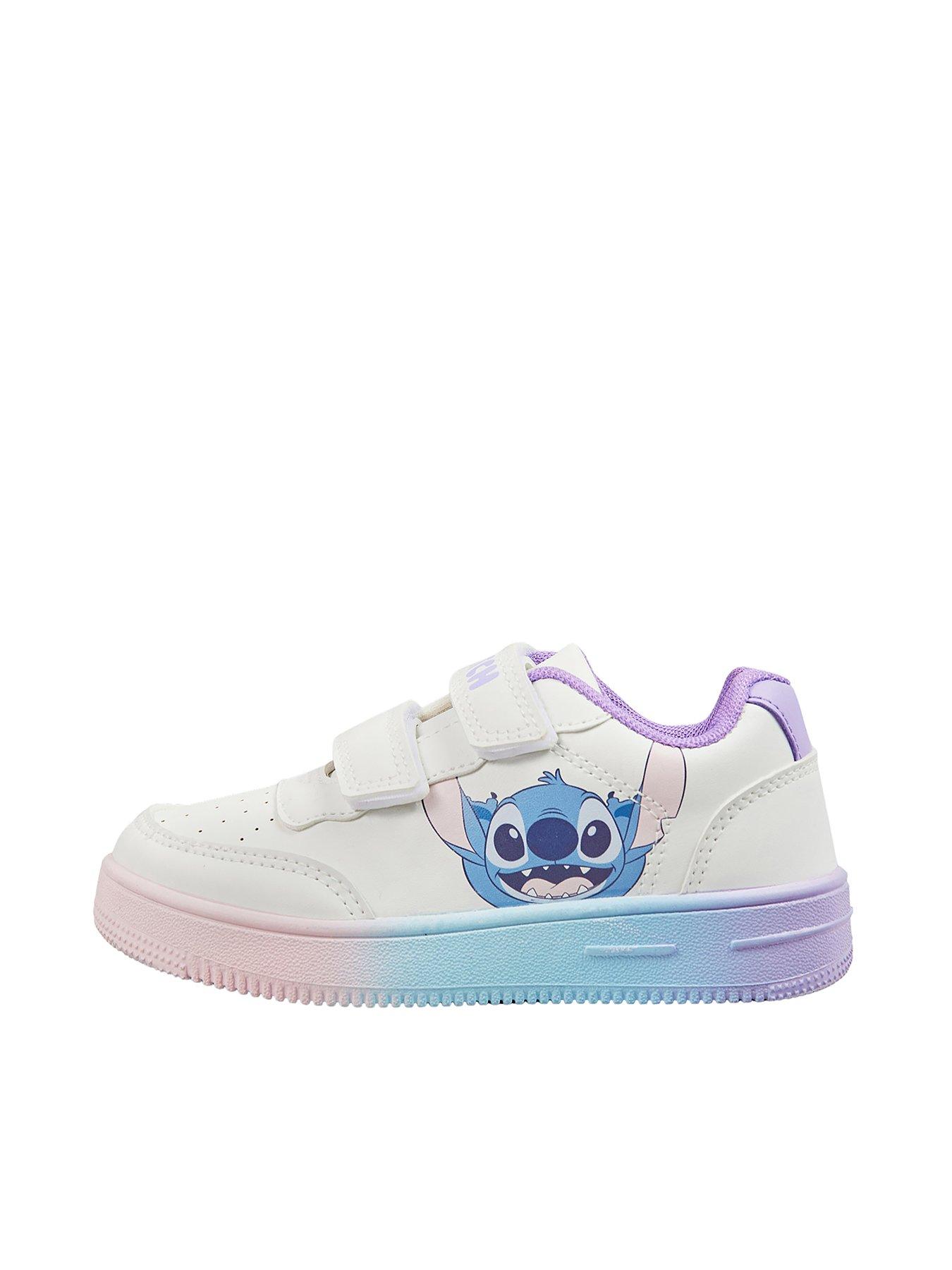 Disney Lilo & Stitch Lilo  &  Stitch Ombre Sole Trainers - White