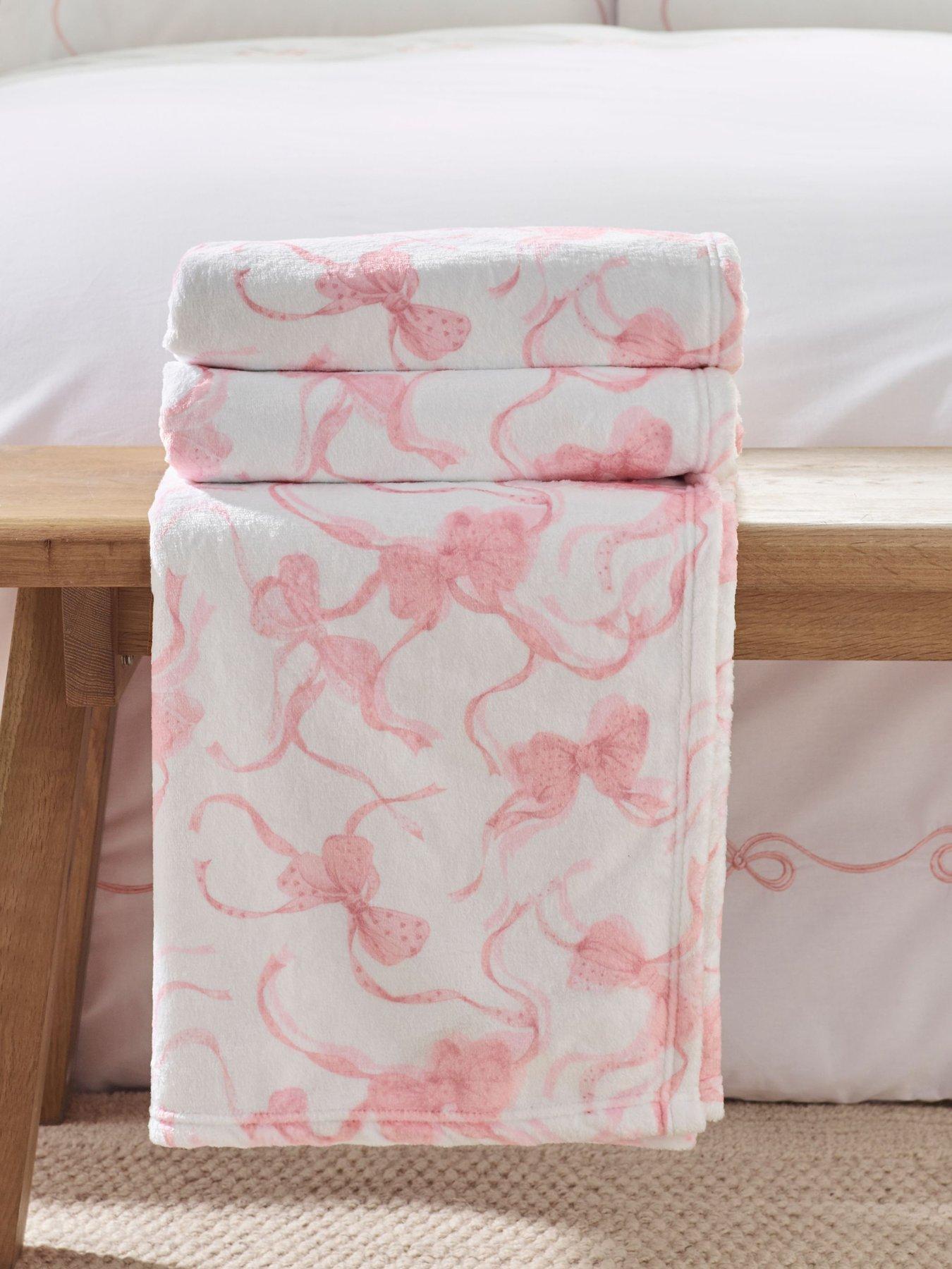 Catherine Lansfield Bow Throw- 200x240cm
