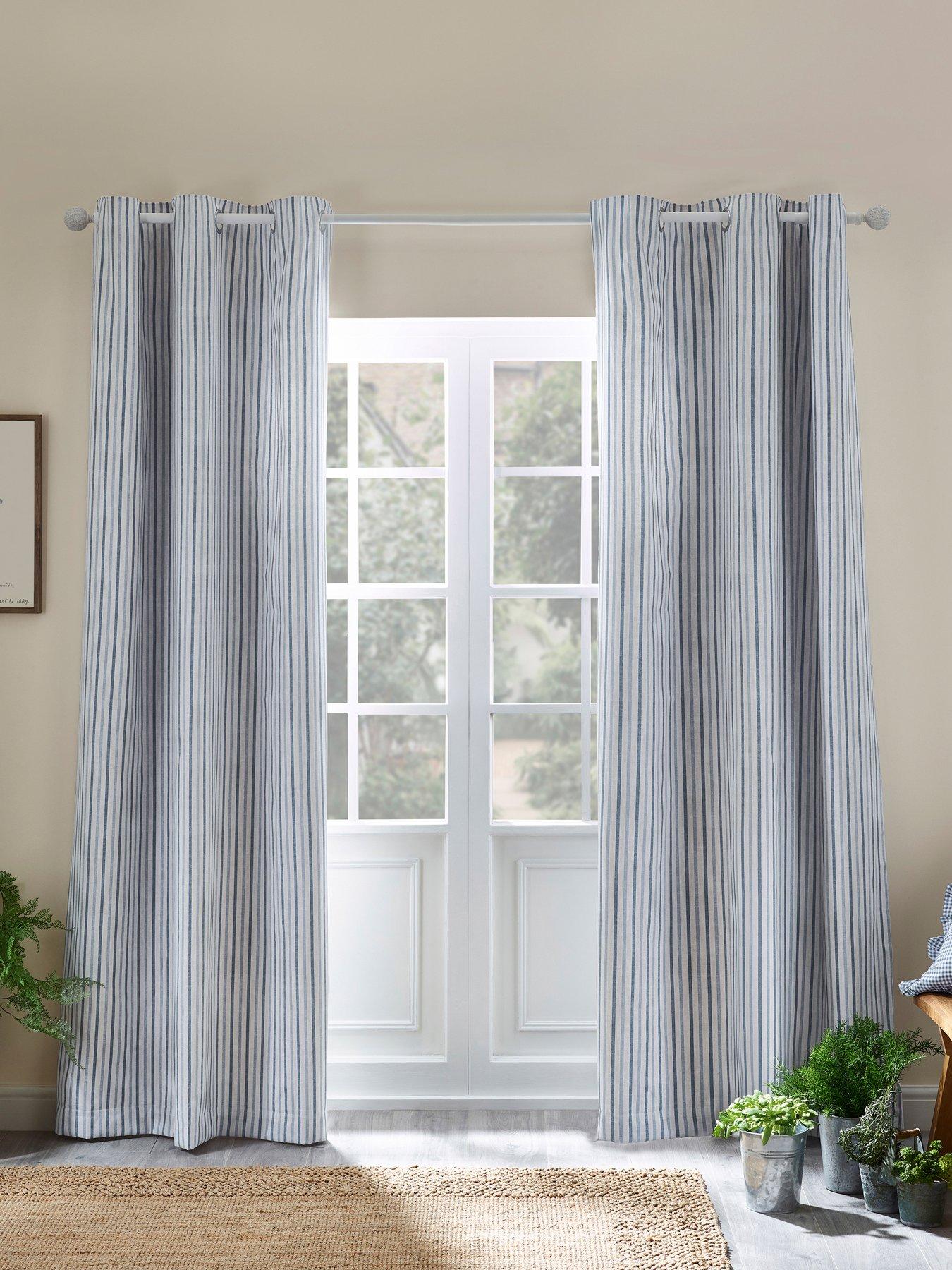 catherine-lansfield-logan-stripe-curtains