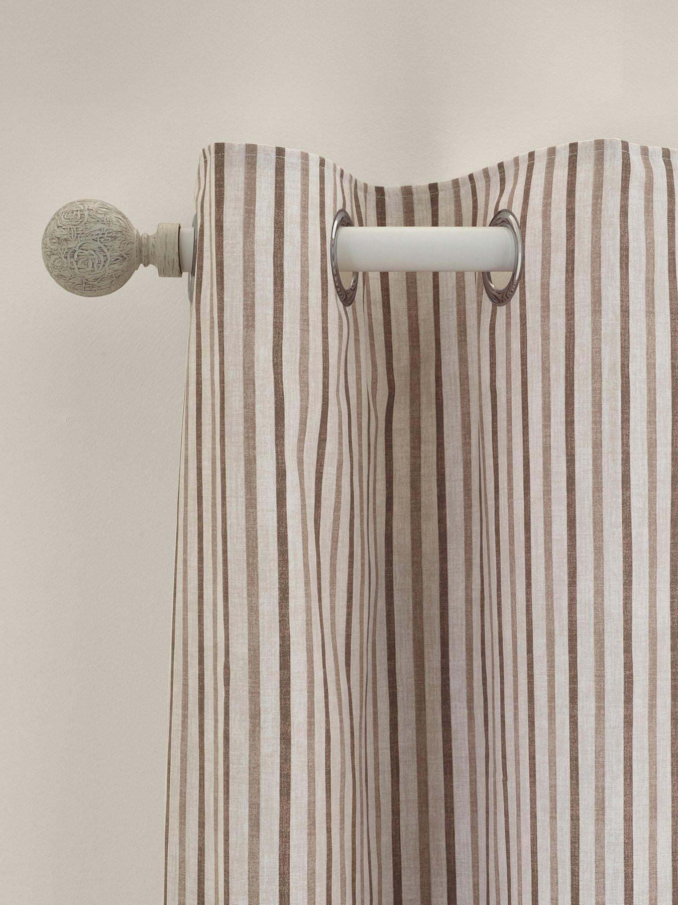 Catherine Lansfield Logan Stripe Curtains