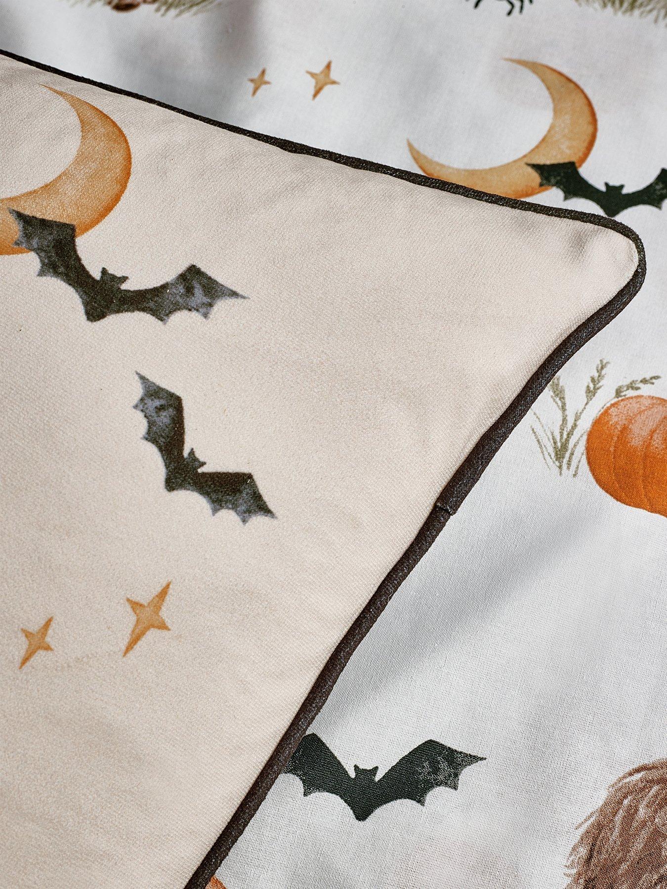Image 3 of 4 of Catherine Lansfield Halloween Highland Cow Filled Cushion- 45X45Cm