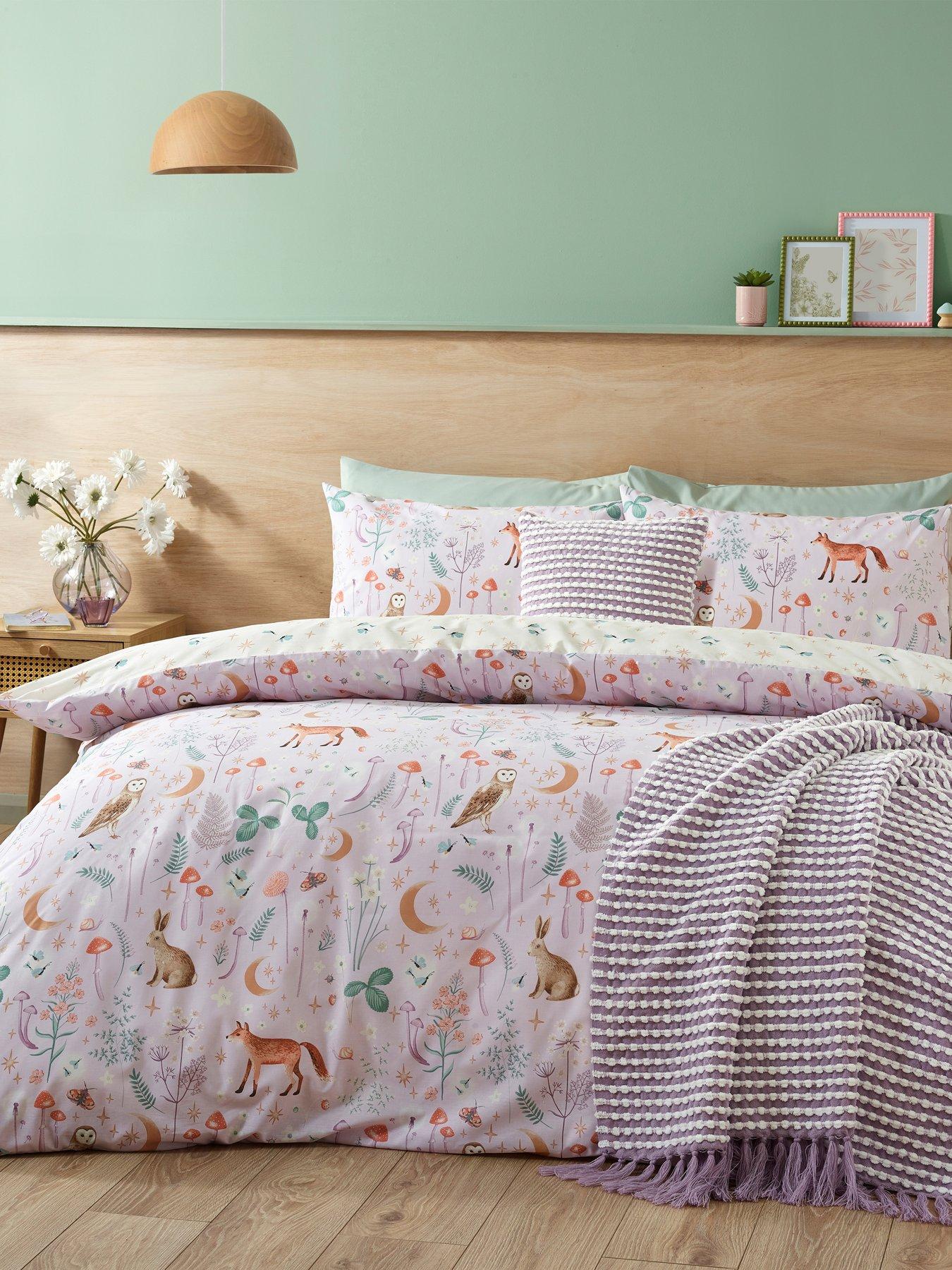 undefined Enchanted Twilight Duvet Set - Lilac