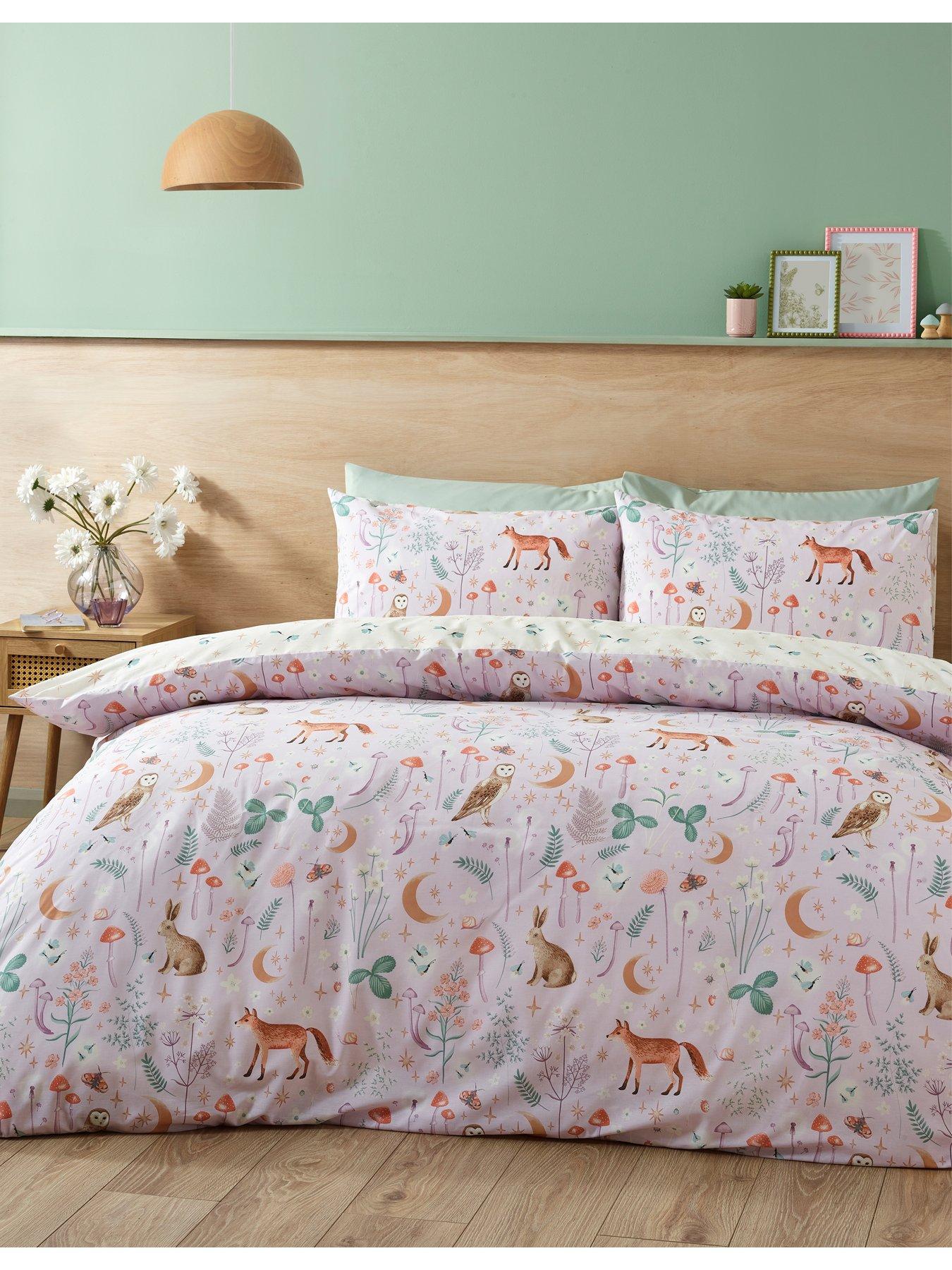 catherine-lansfield-enchanted-twilight-duvet-set-lilacback