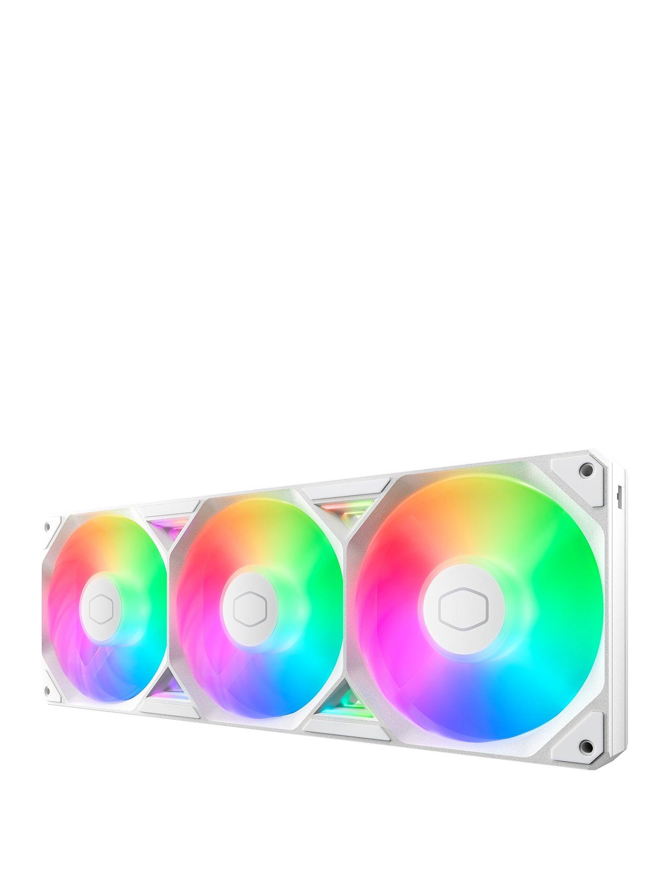 undefined SickleFlow Edge 360 ARGB CPU Fan - White