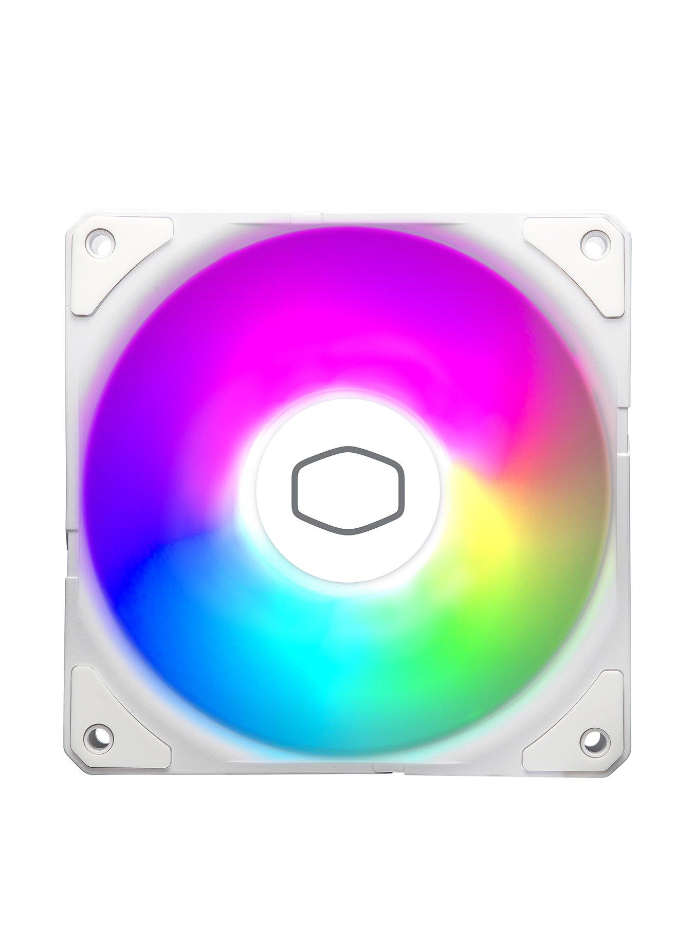 Cooler Master SickleFlow Edge 120 ARGB CPU Fan - White