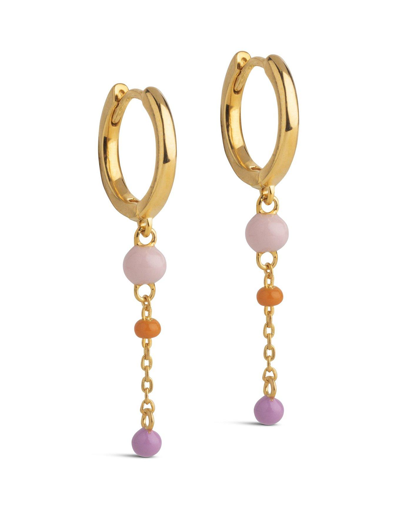 enamel-copenhagen-lola-bold-hoops-18ct-gold-plated-925-sterling-silver-blush