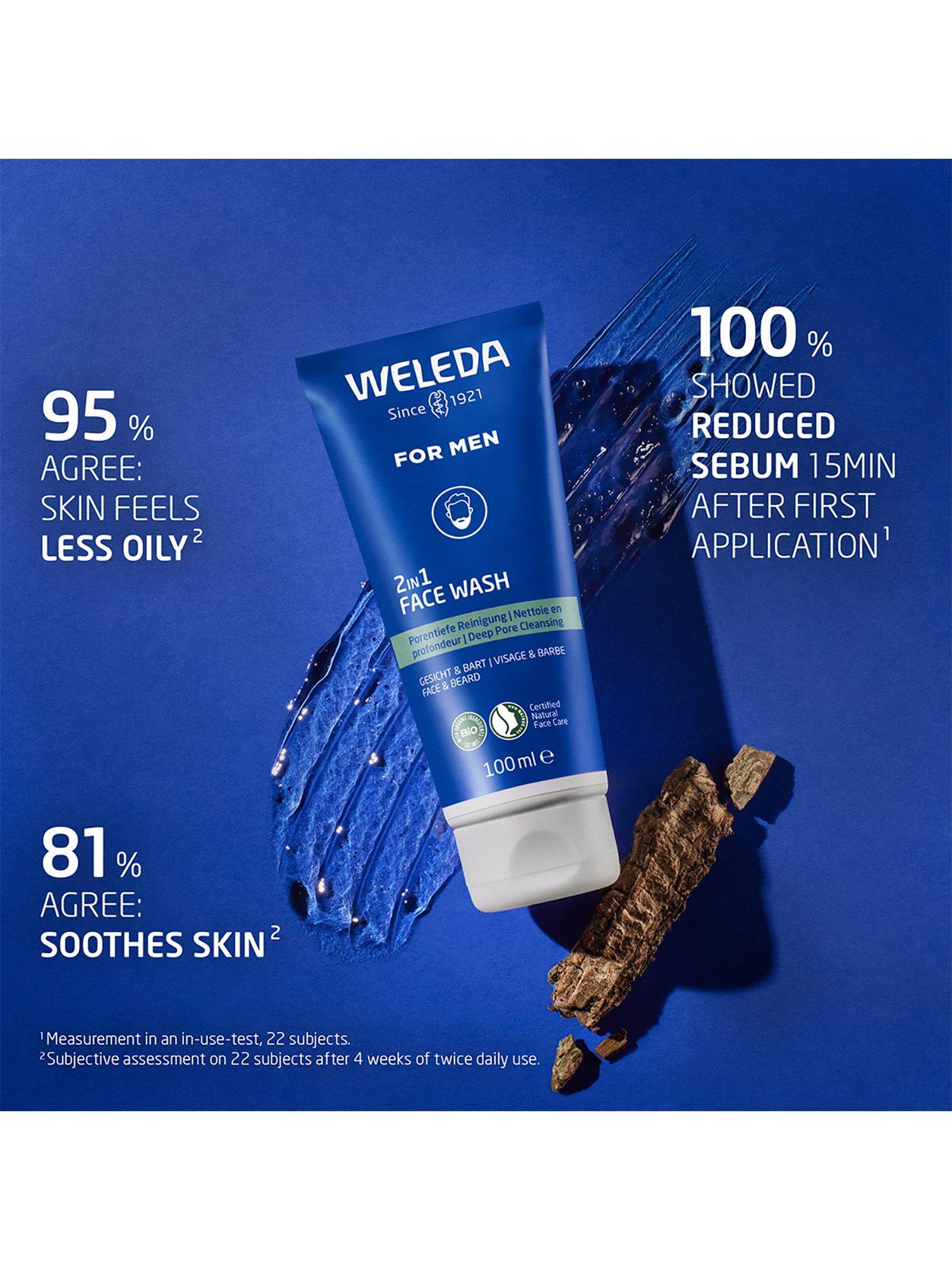 Image 2 of 4 of Weleda For Men 2in1 Face Wash