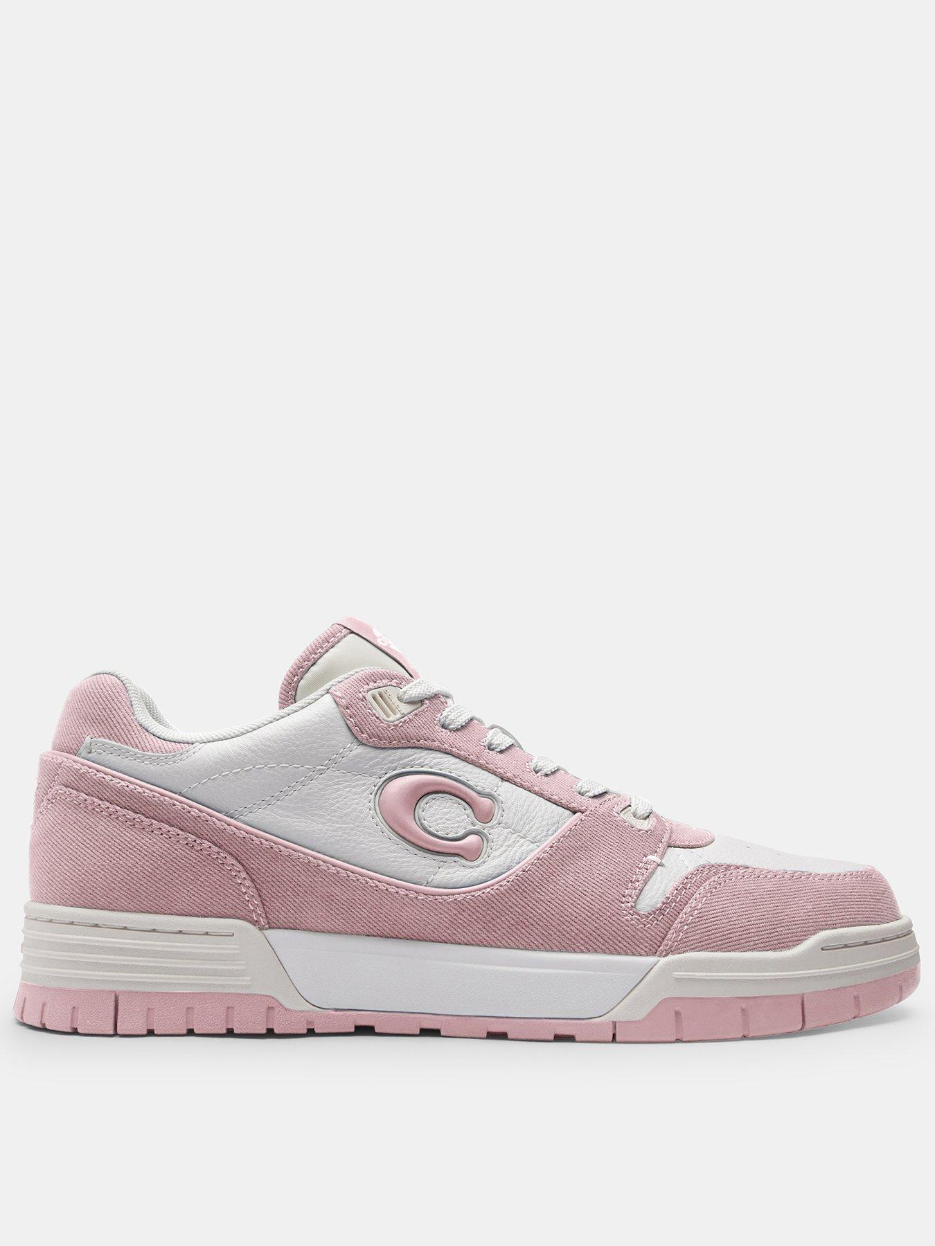 COACH Soho Sneaker With Denim - Light Pink