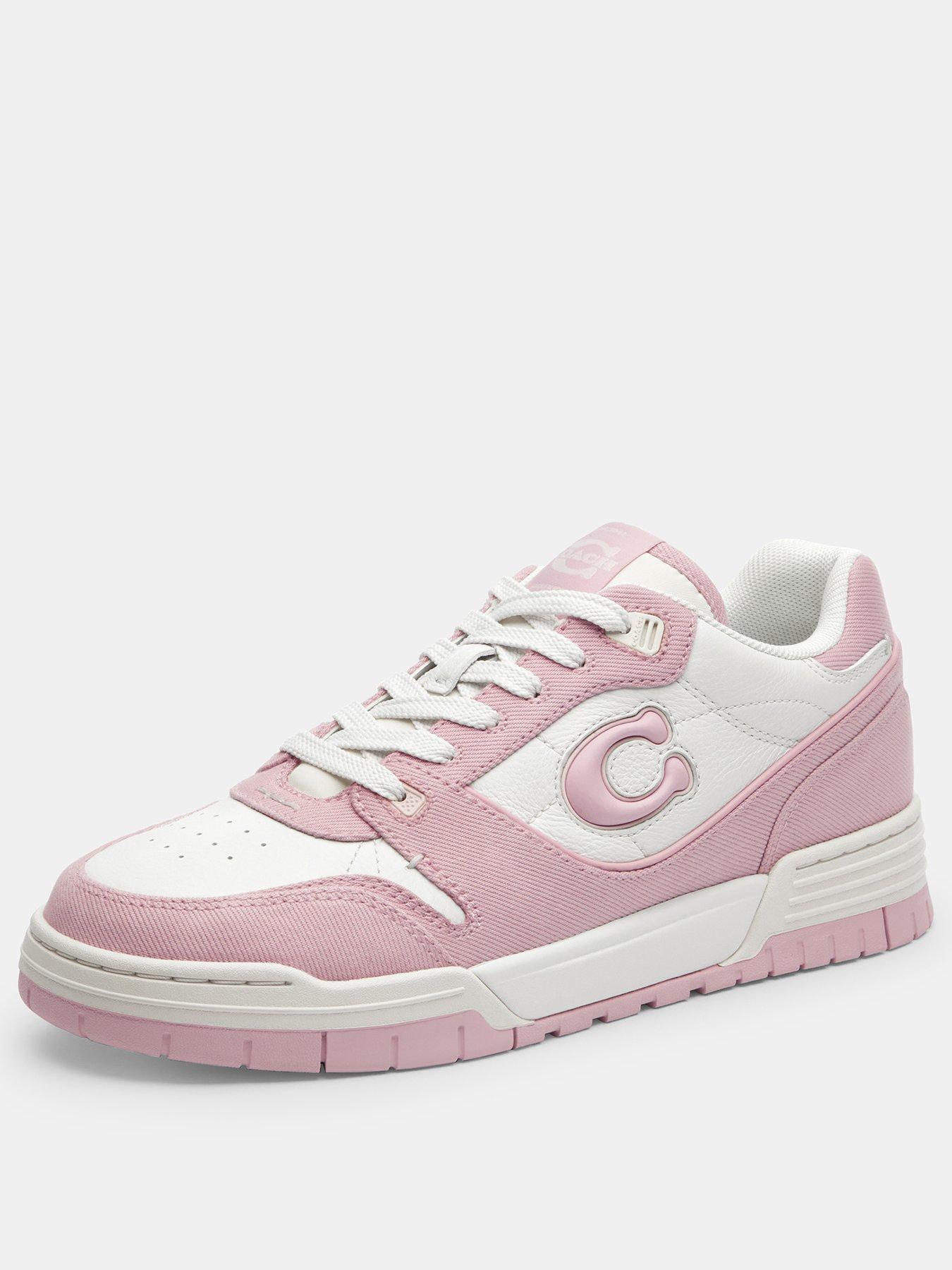 Image 2 of 5 of COACH Soho Sneaker With Denim - Light Pink