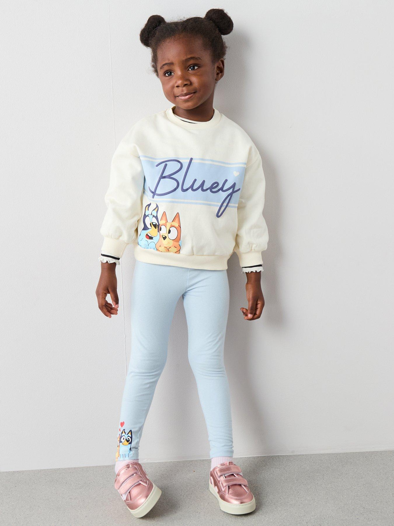 Bluey Bluey Legging  &  Sweatshirt Set - Blue