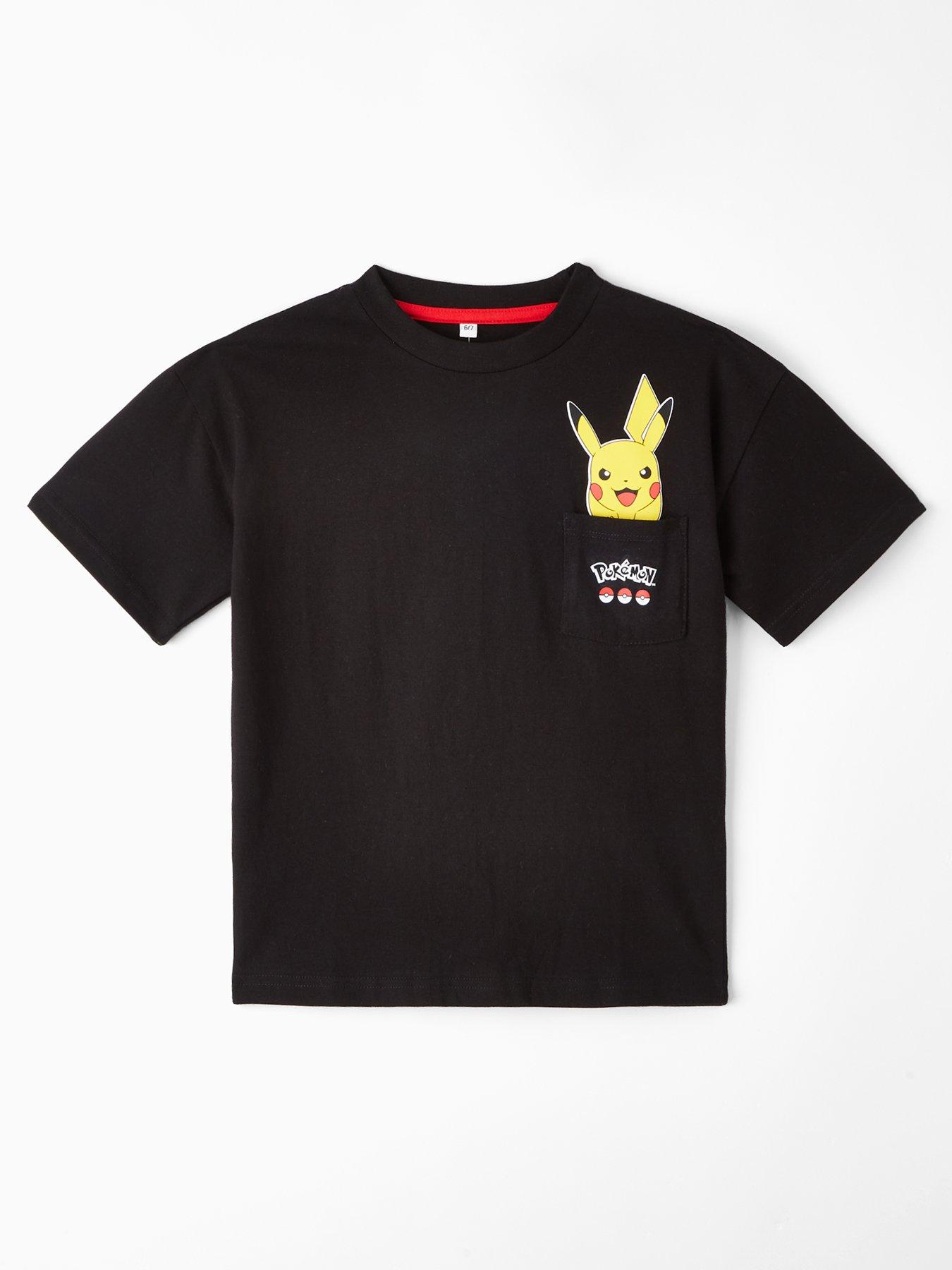 Pokemon Pokemon Short Sleeve T-Shirt - Black