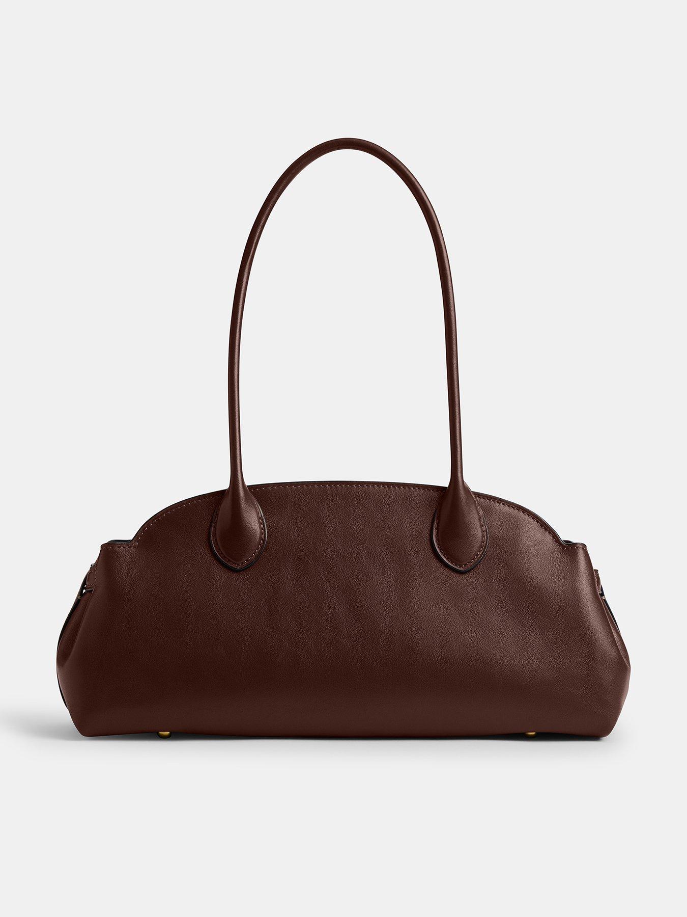 COACH Glazed Leather Empire Carryall 34